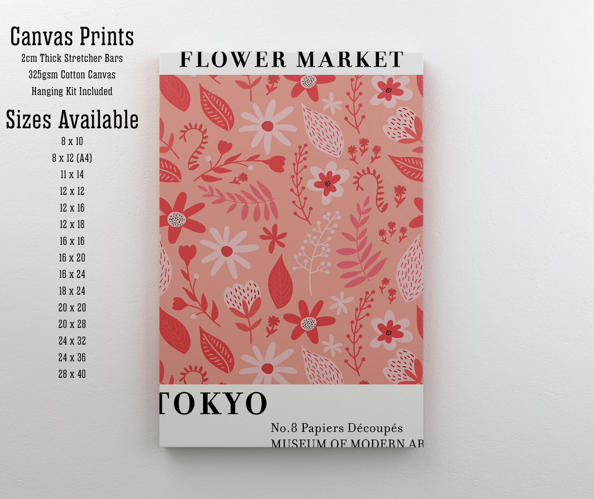 Tokyo Flower Market Art Print