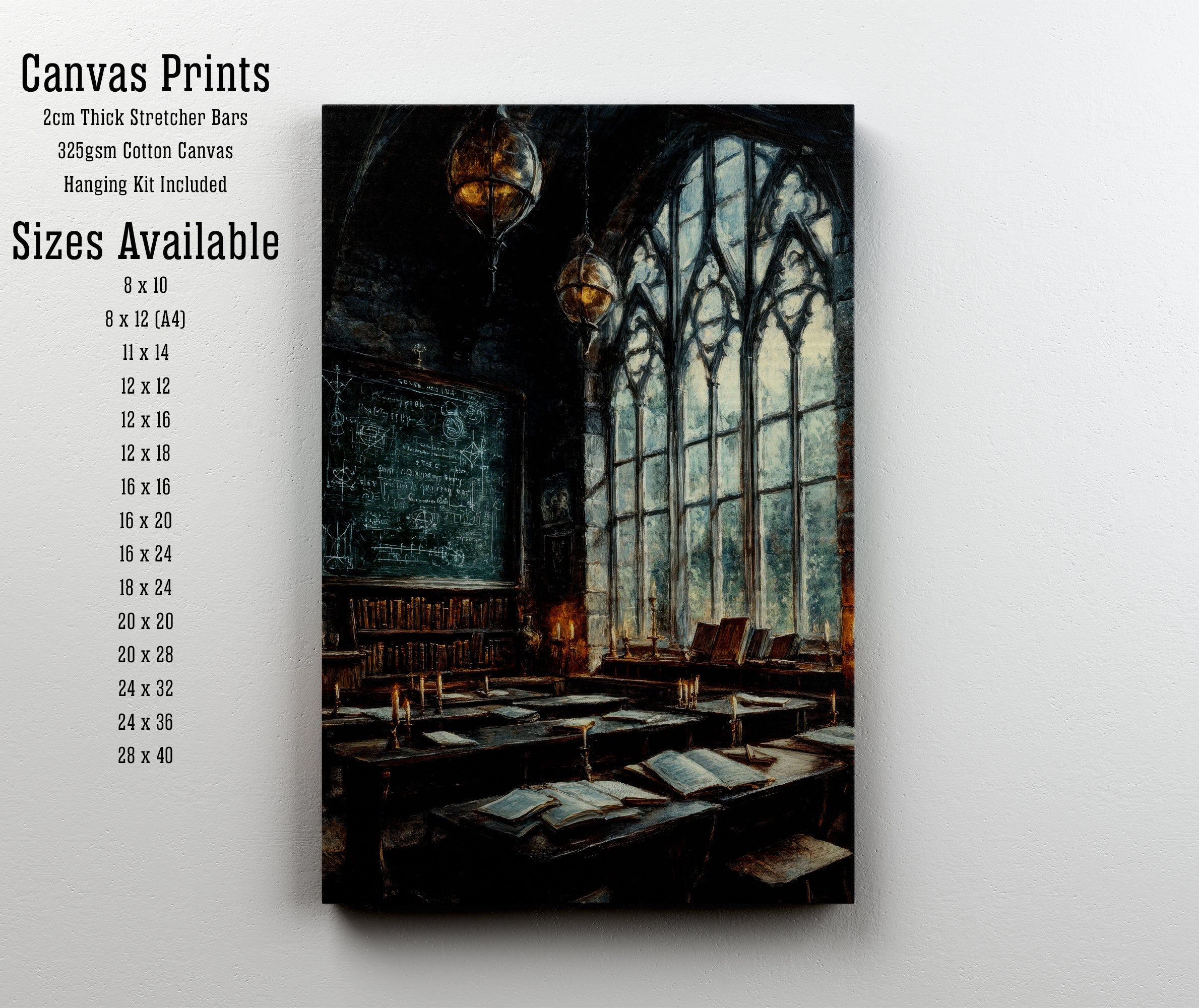 Gothic Alchemy Study Art Print