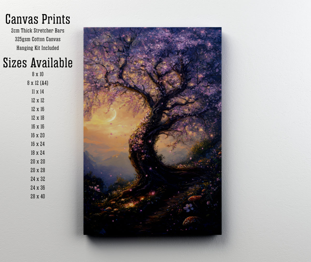 Enchanted Blossom Tree Art Print