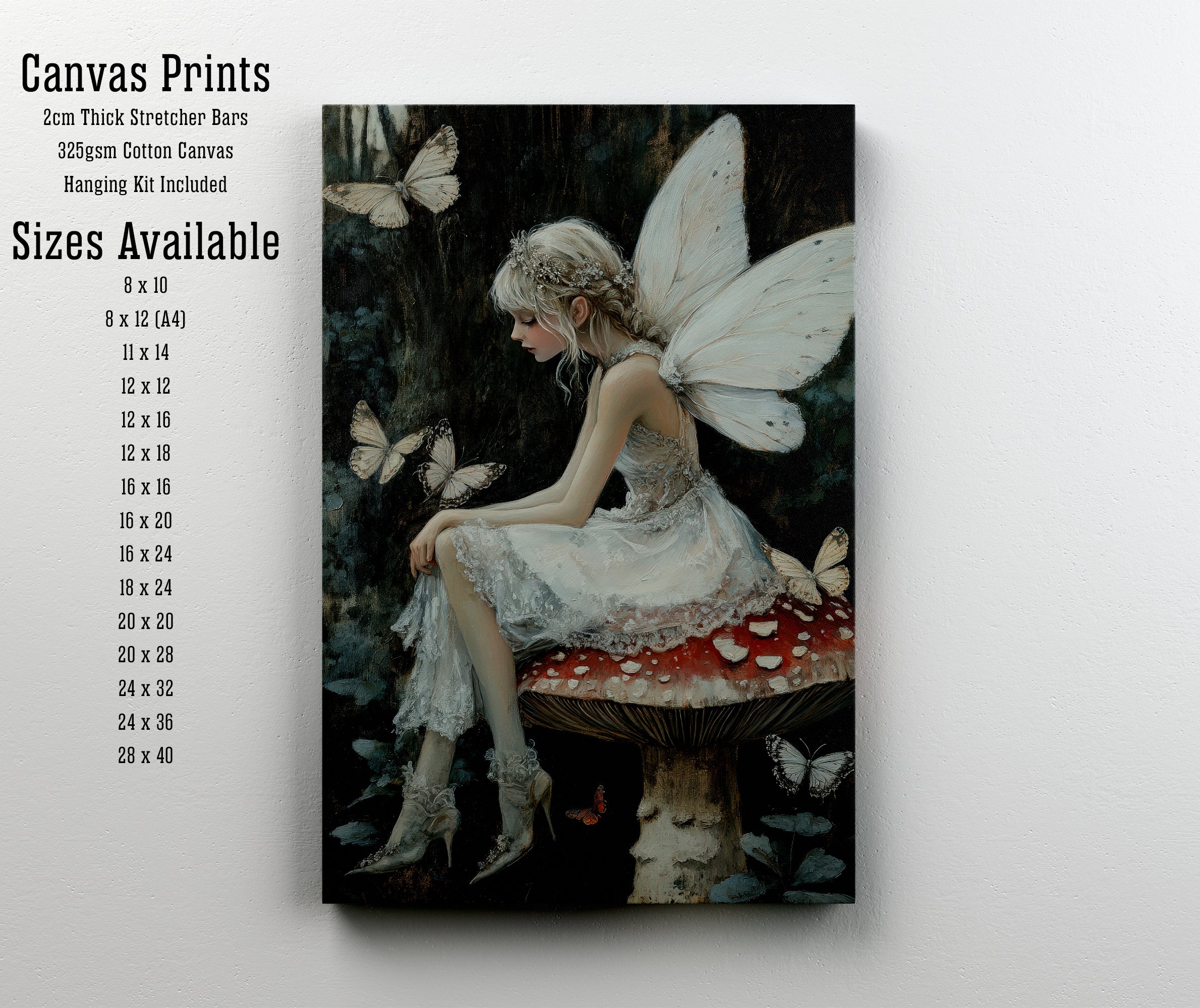 Fairy Mushroom Fantasy Art Print
