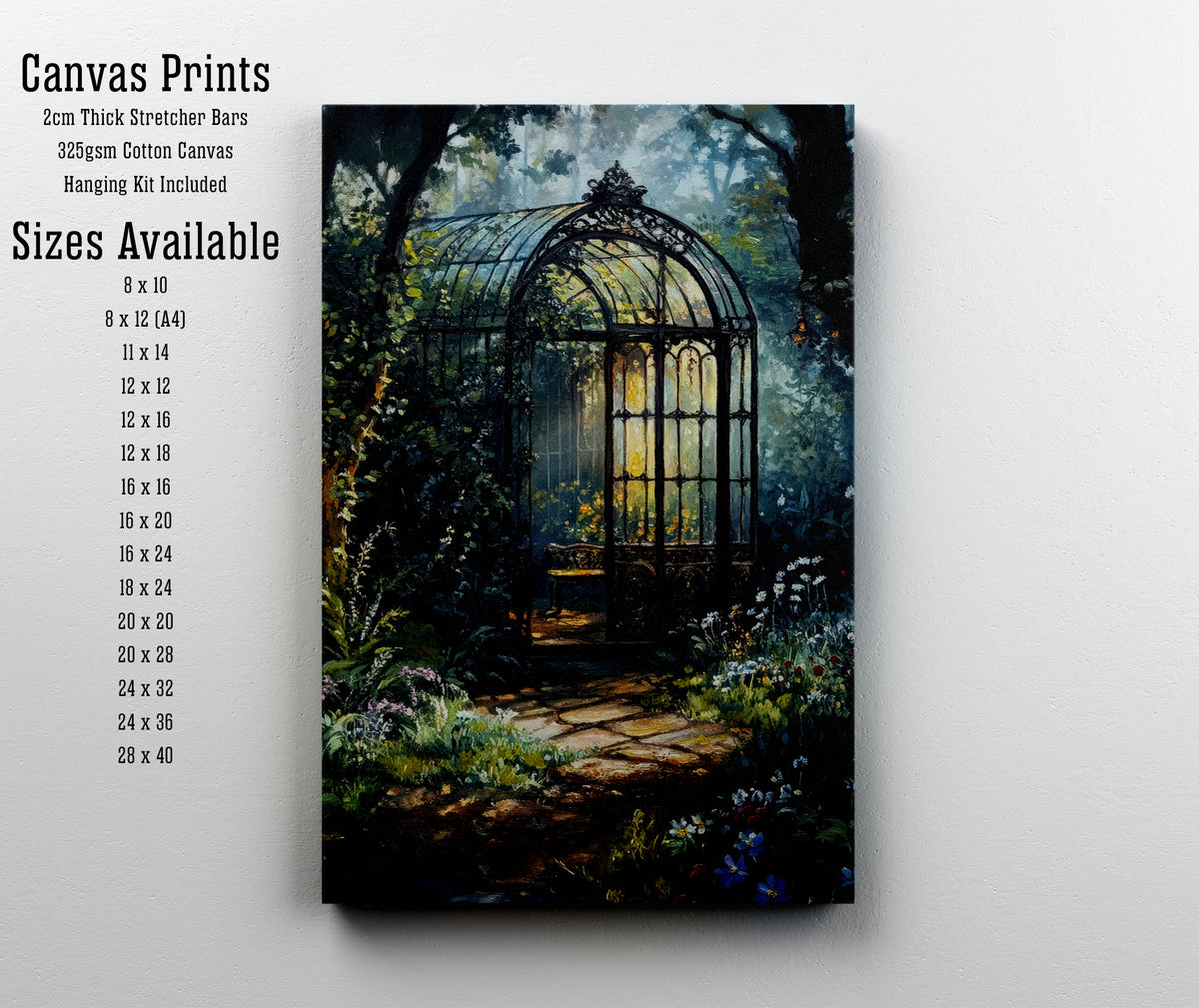 Enchanted Forest Conservatory Art Print