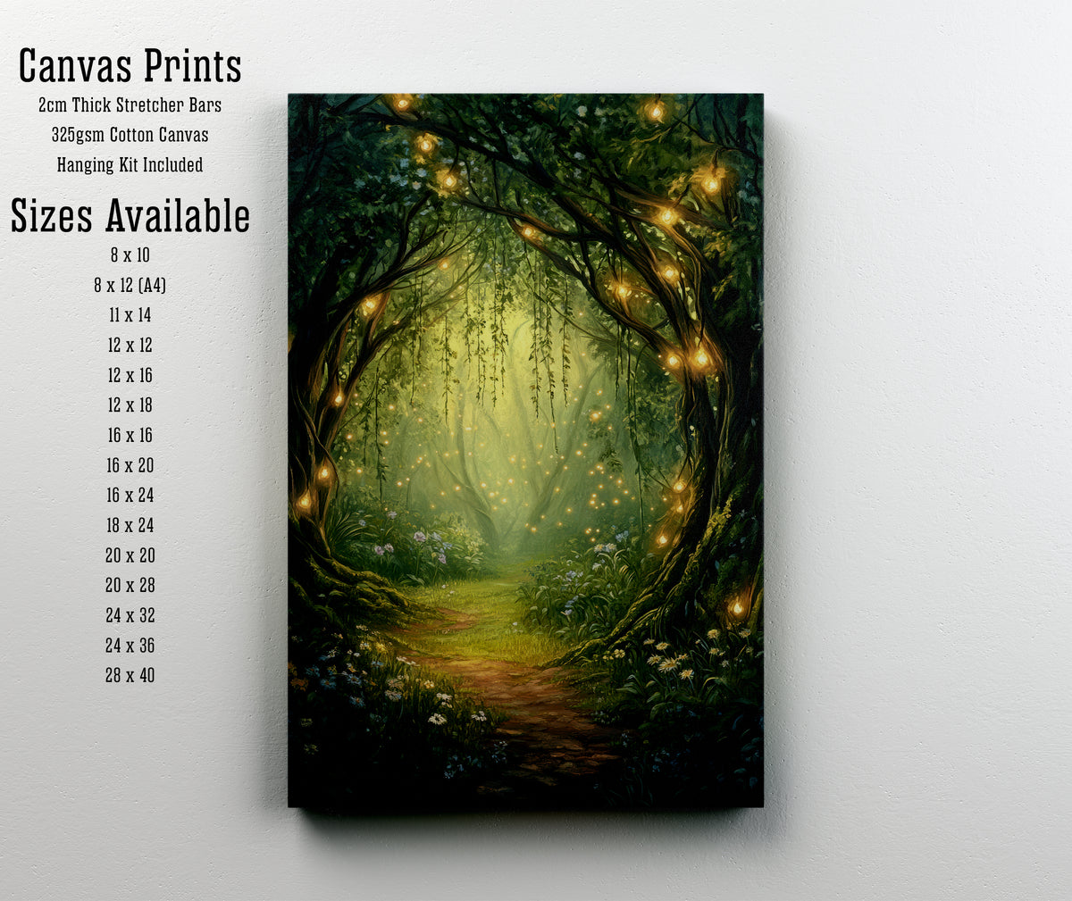 Enchanted Forest Path Art Print