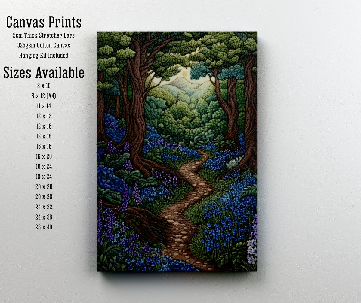 Enchanted Woodland Path Art Print