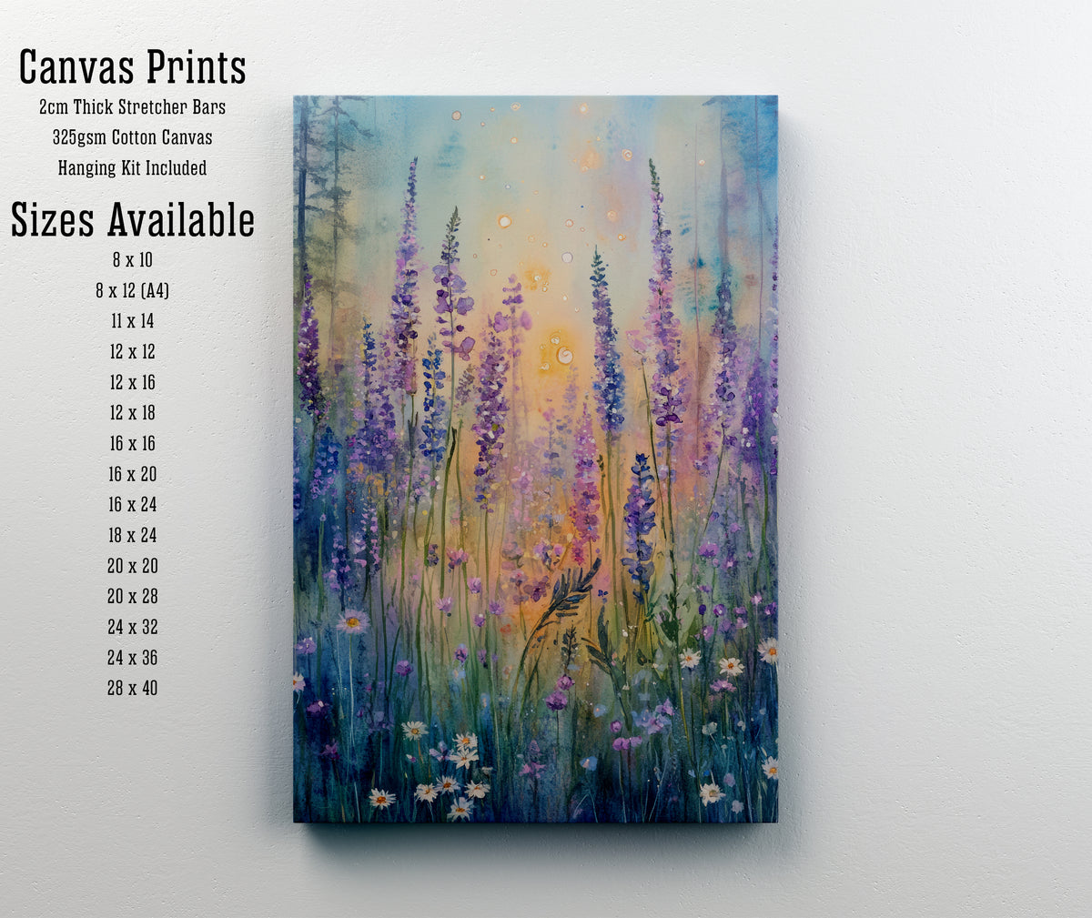 Dreamy Wildflower Meadow Art Print