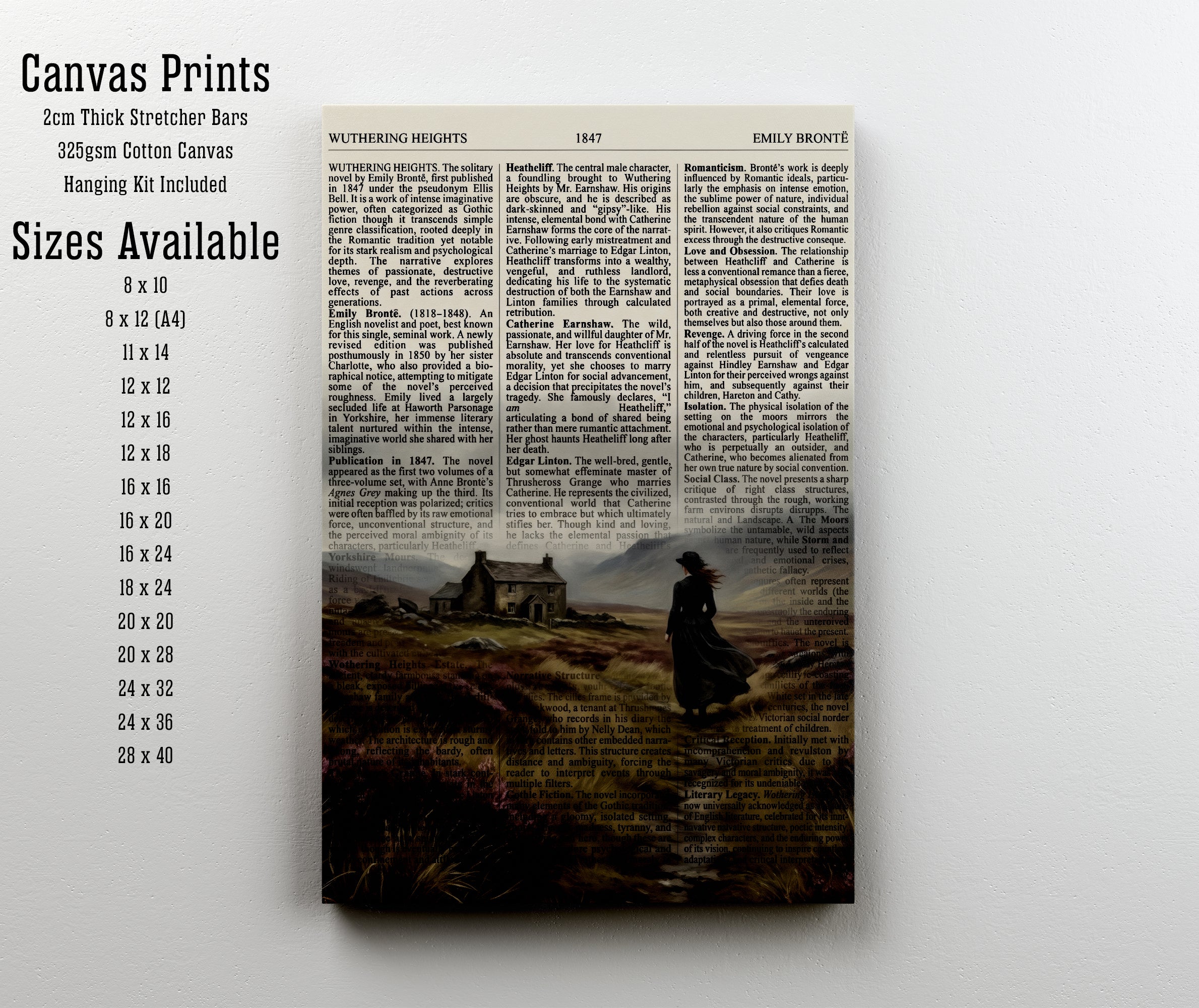 Wuthering Heights Gothic Art Print