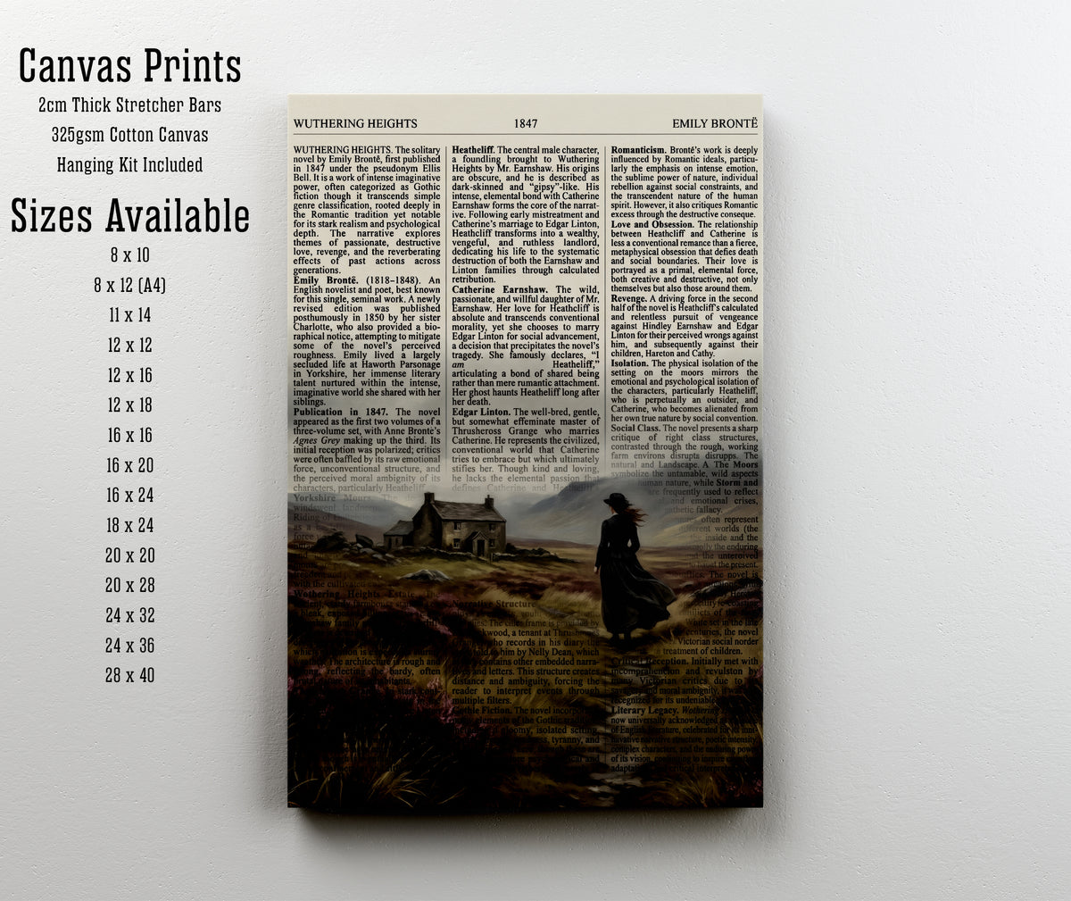 Wuthering Heights Gothic Art Print