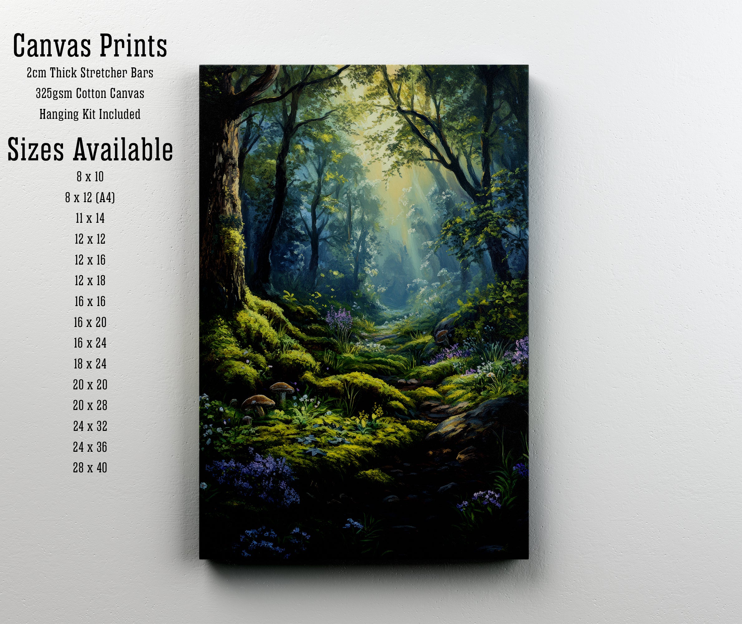 Enchanted Forest Path Art Print