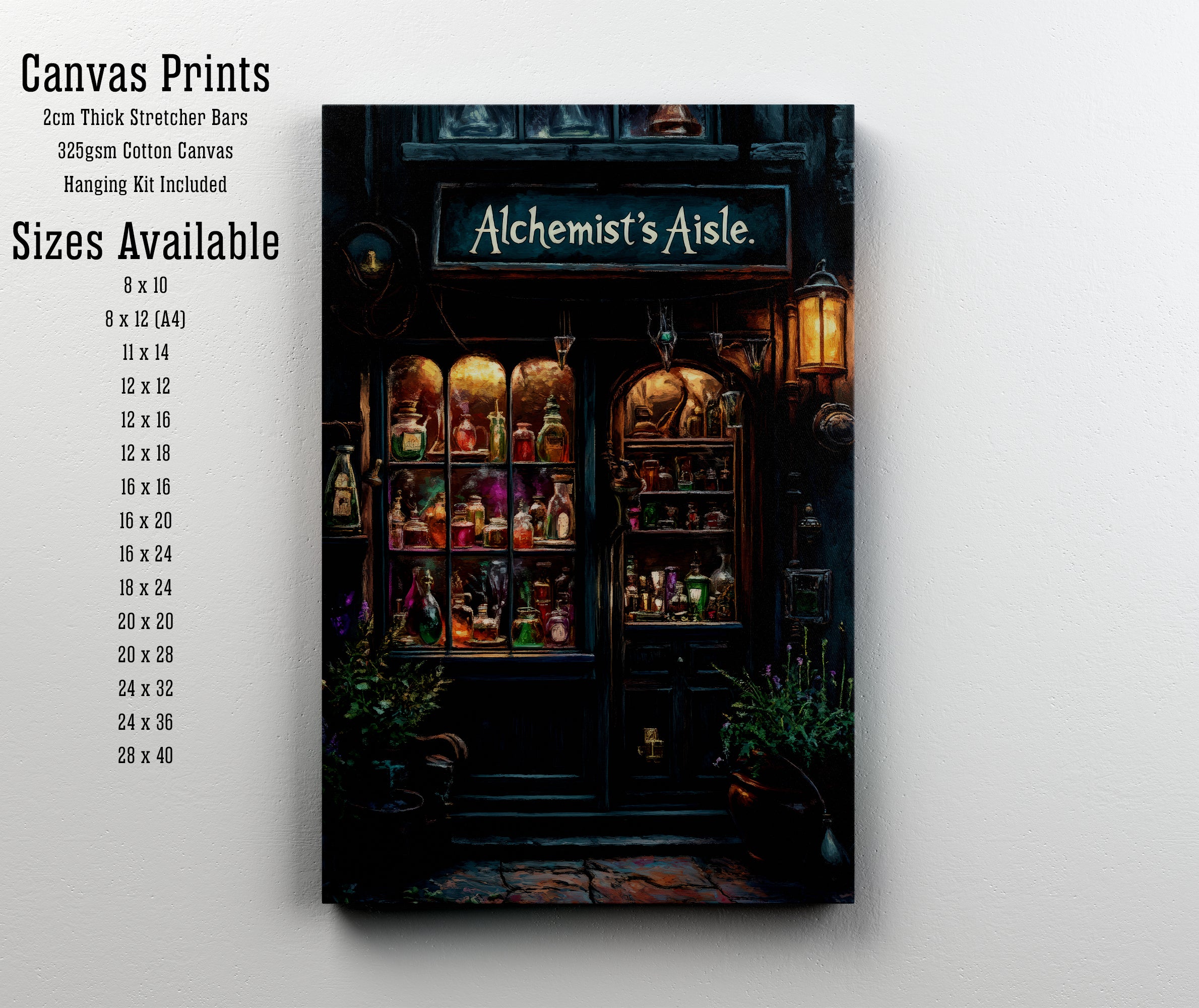 Alchemist's Apothecary Art Print