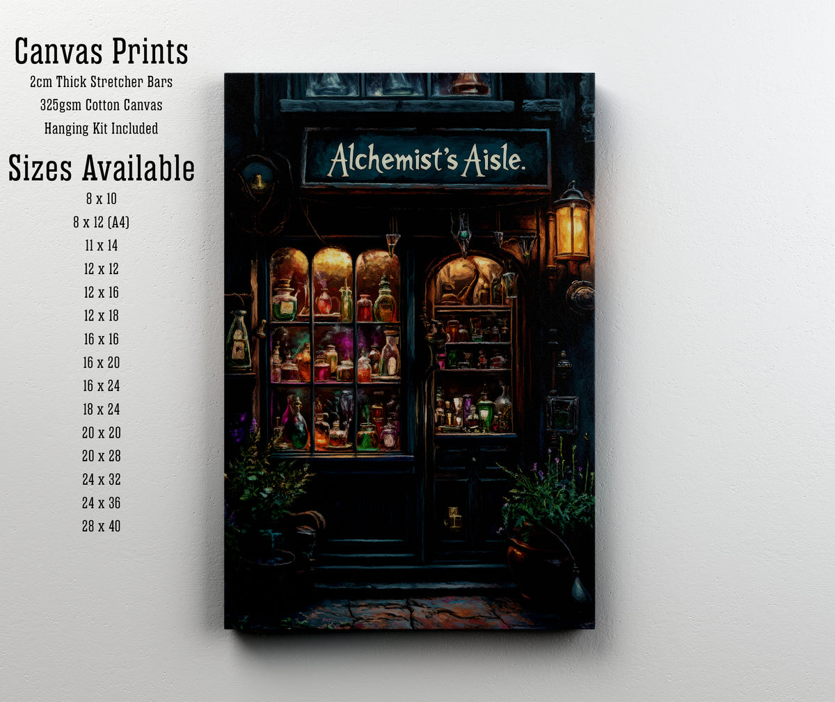 Alchemist's Apothecary Art Print