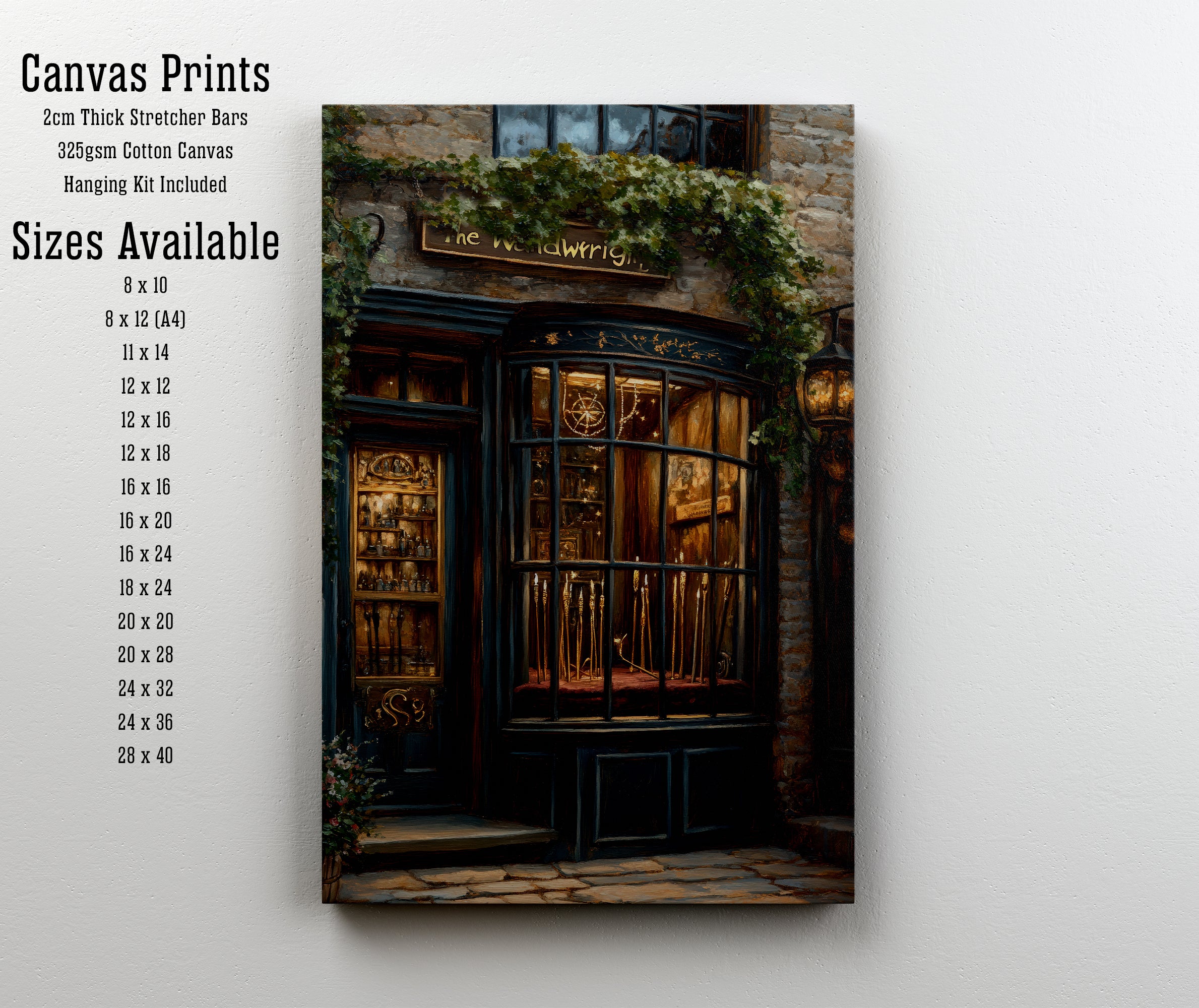 Wandering Magical Shopfront Art Print