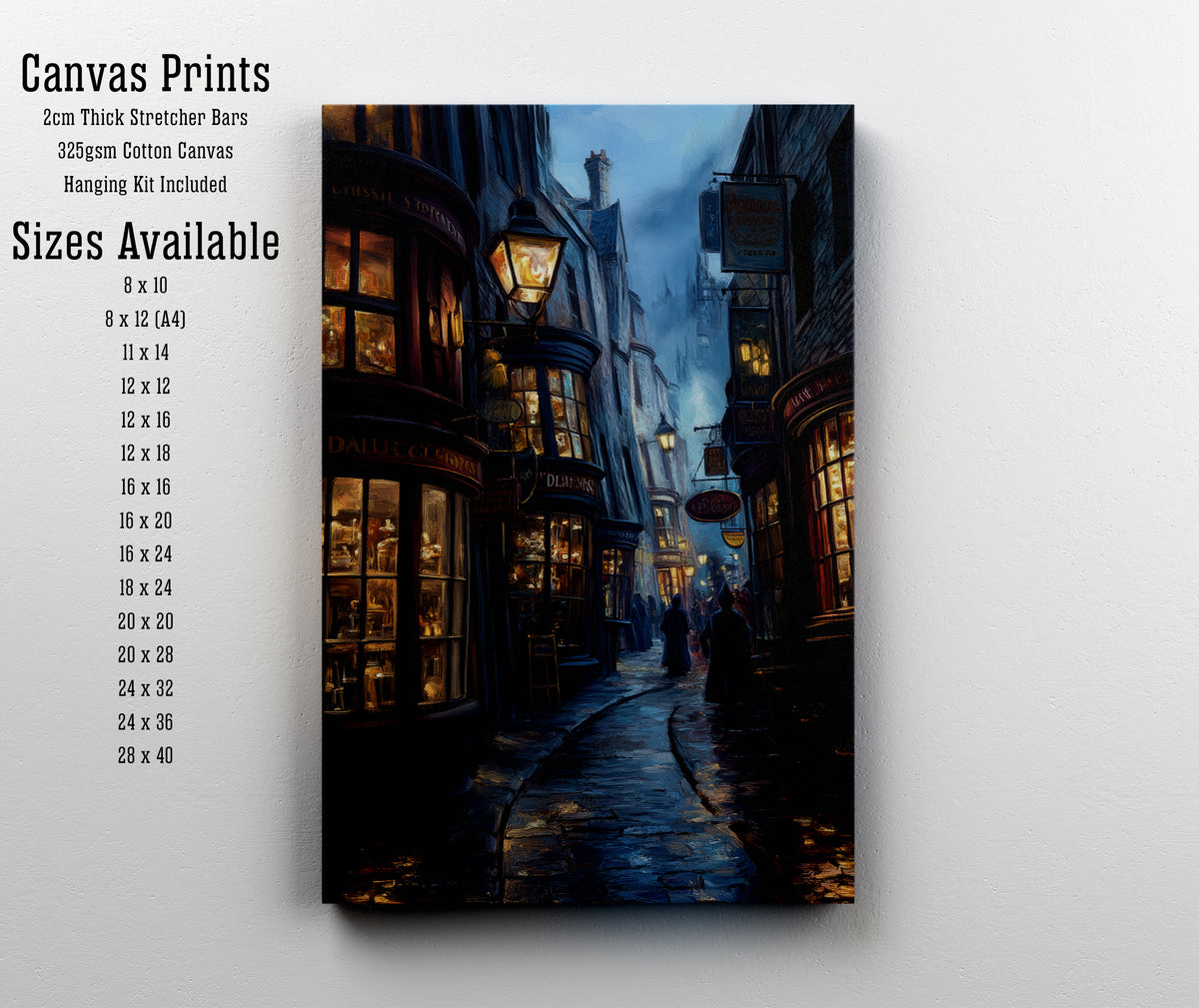 Victorian London Street Art Print