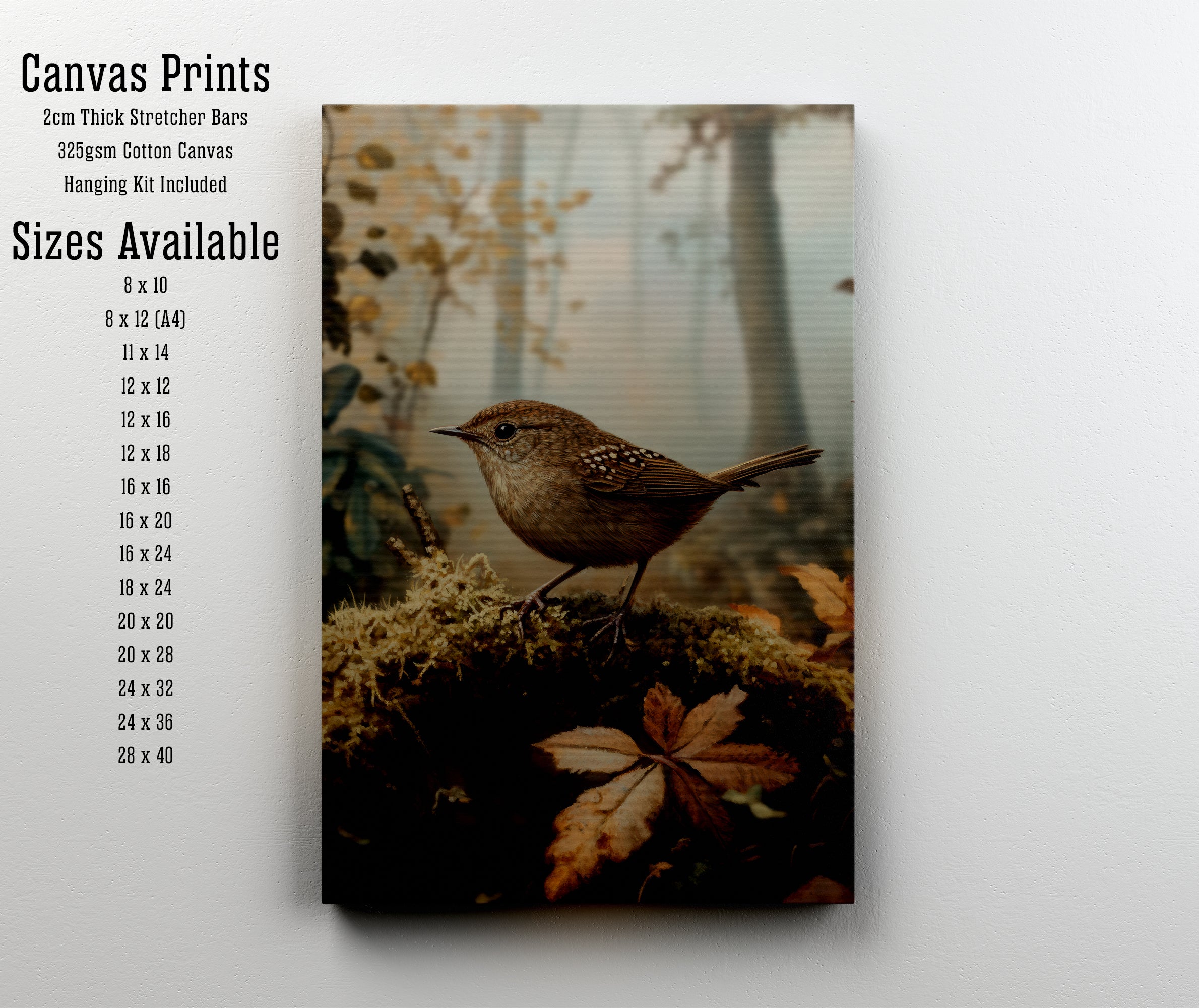 Woodland Songbird Art Print