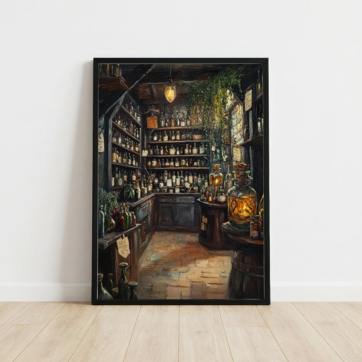 Vintage Apothecary Shop Art Print