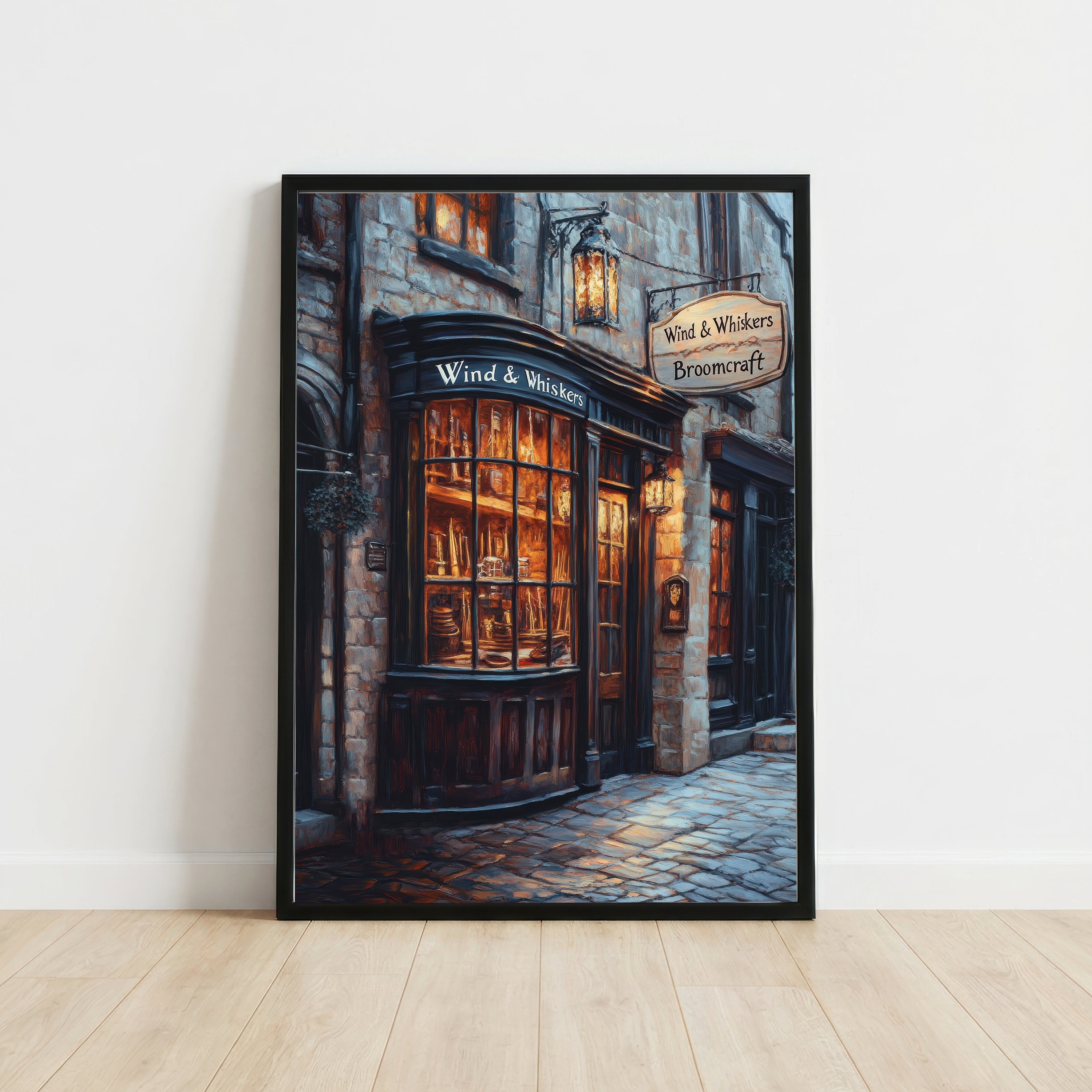 Wind & Whiskers Broomcraft Art Print