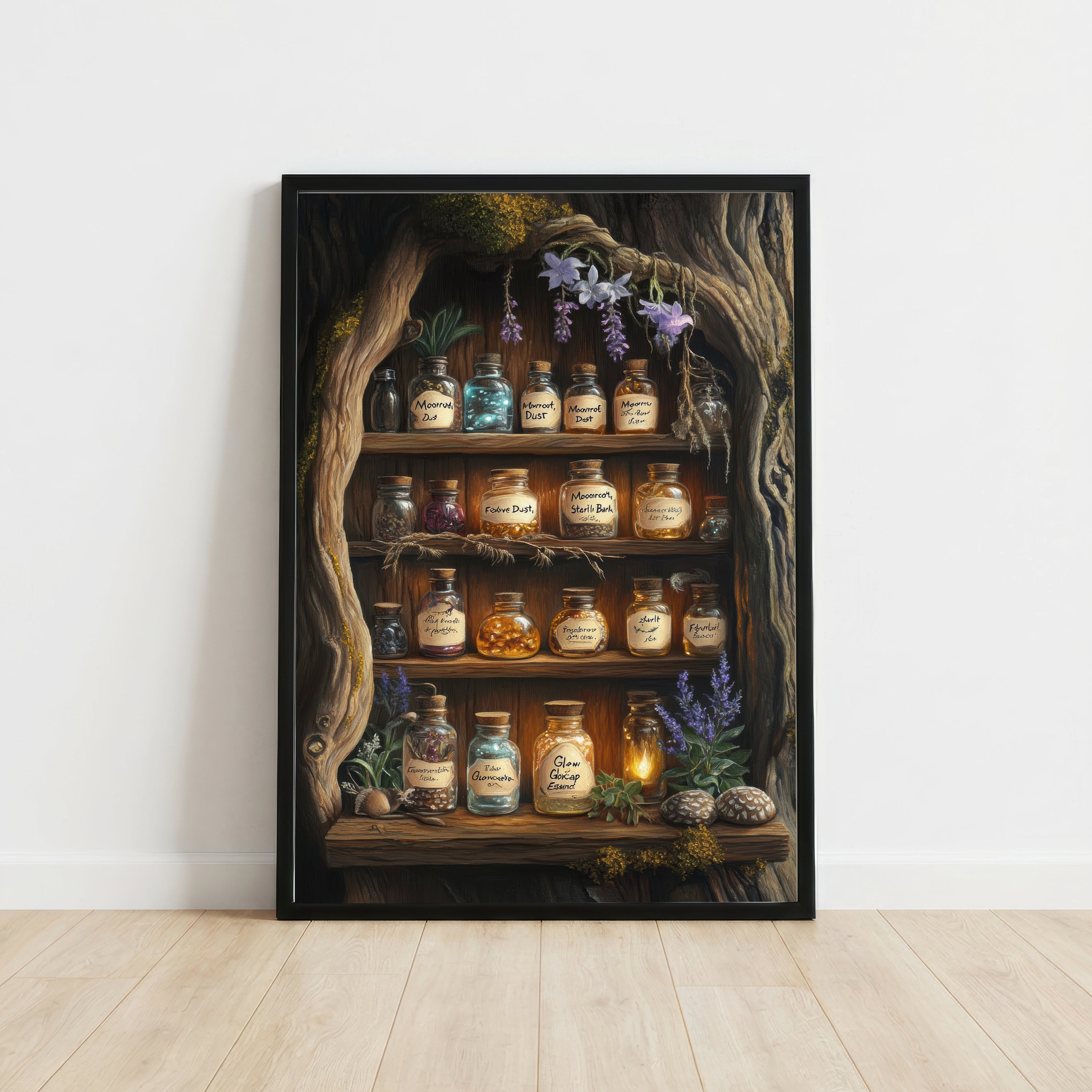 Enchanted Woodland Apothecary Art Print