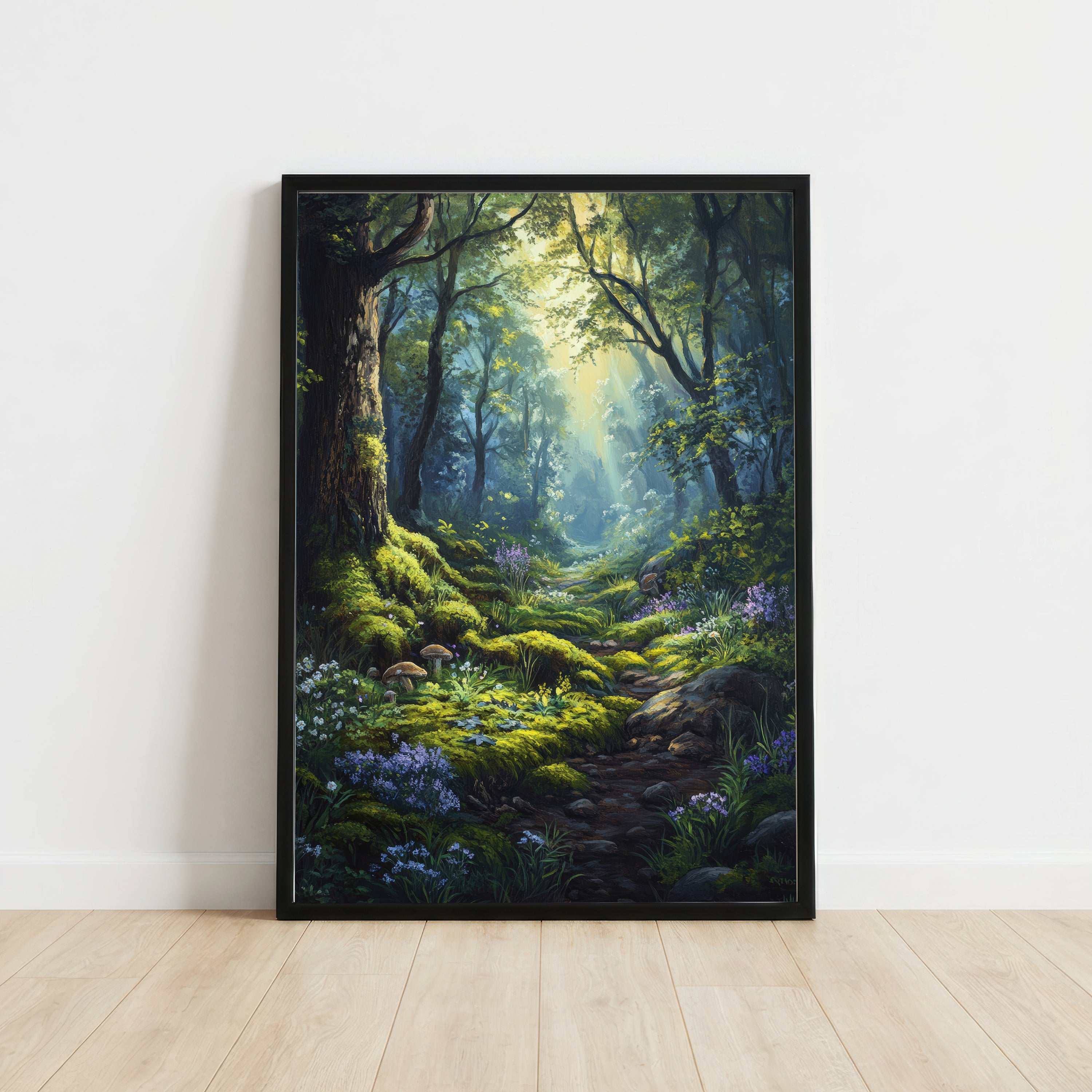 Enchanted Forest Path Art Print