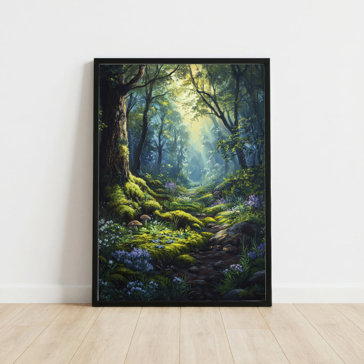 Enchanted Forest Path Art Print