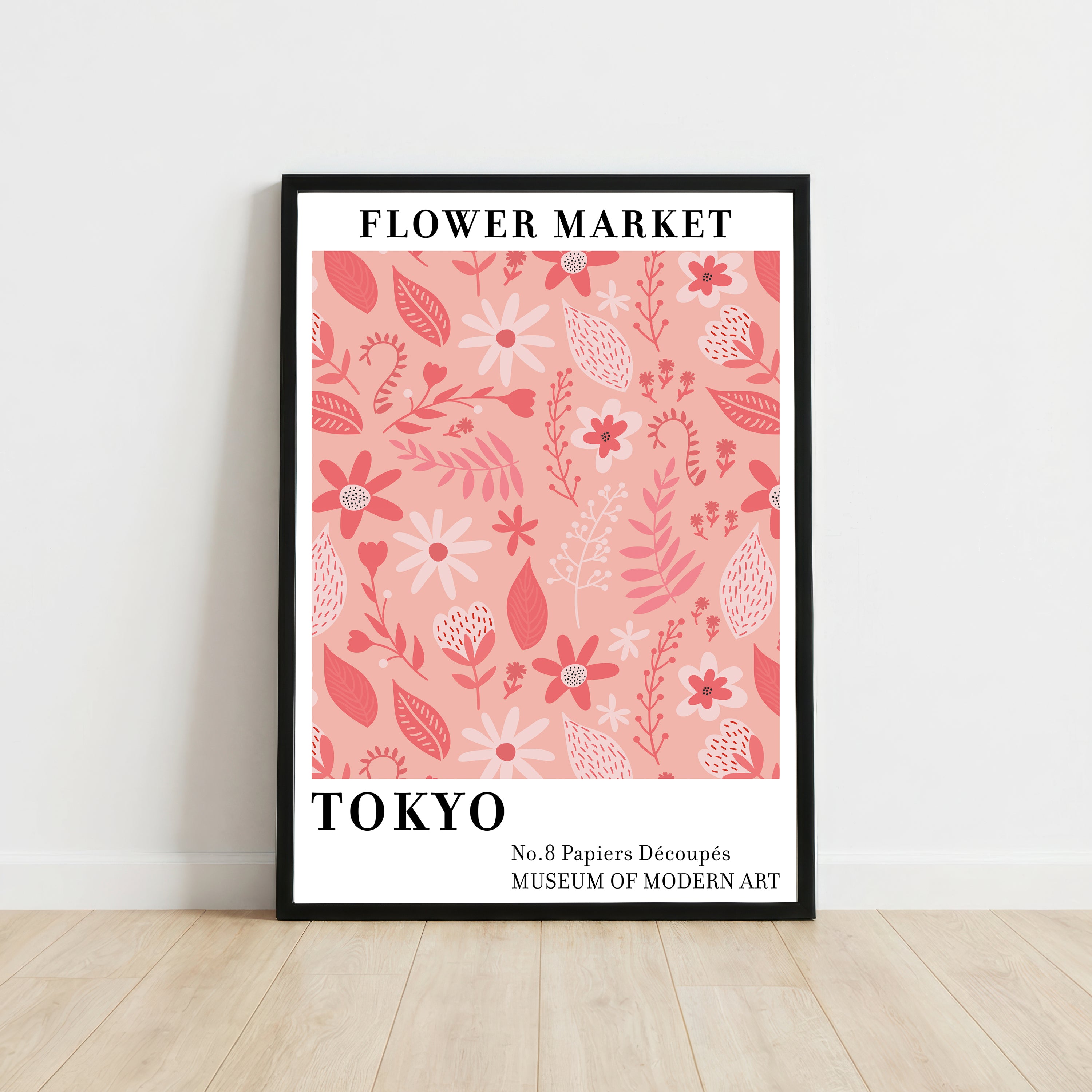 Tokyo Floral Market Art Print