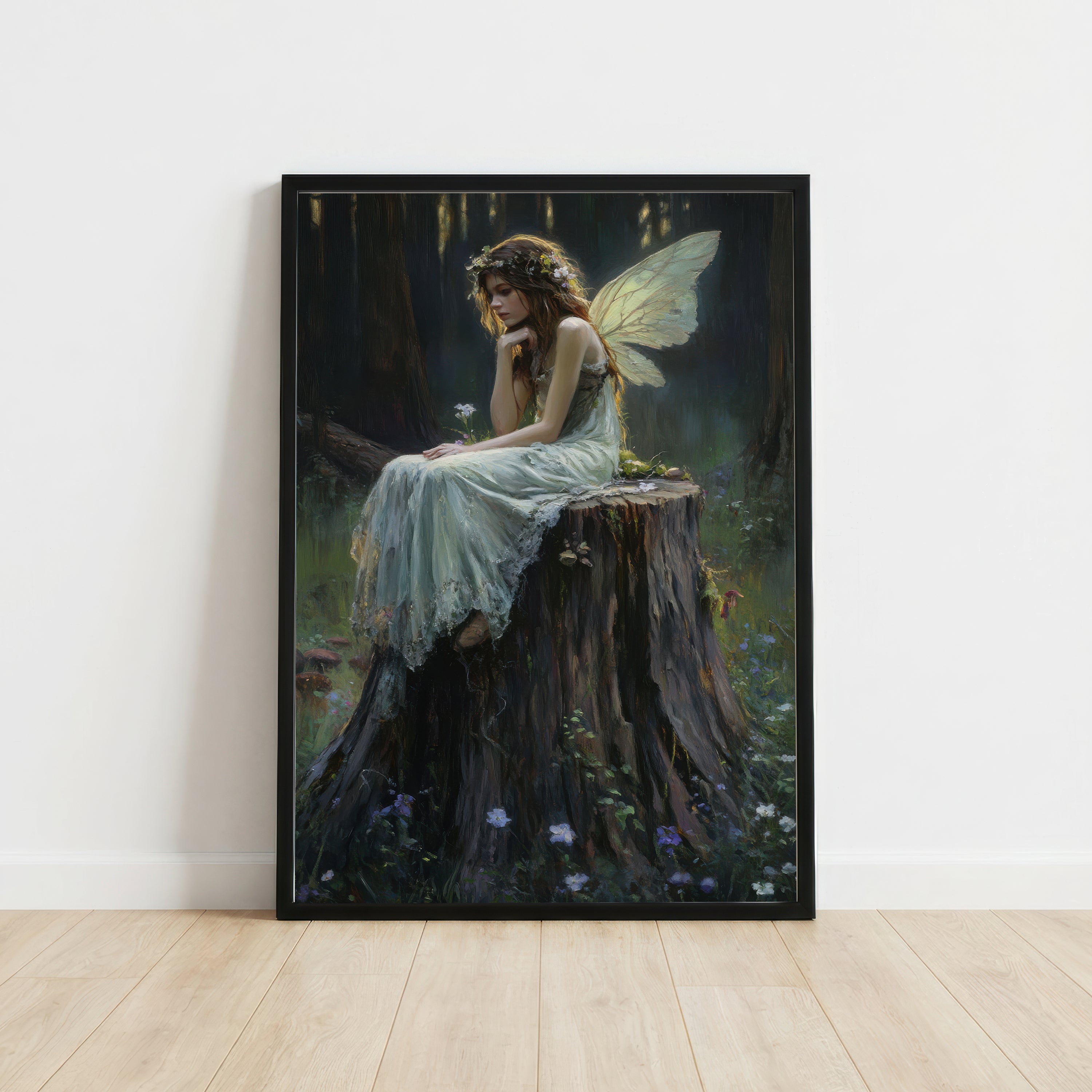 Enchanted Forest Fairy Art Print