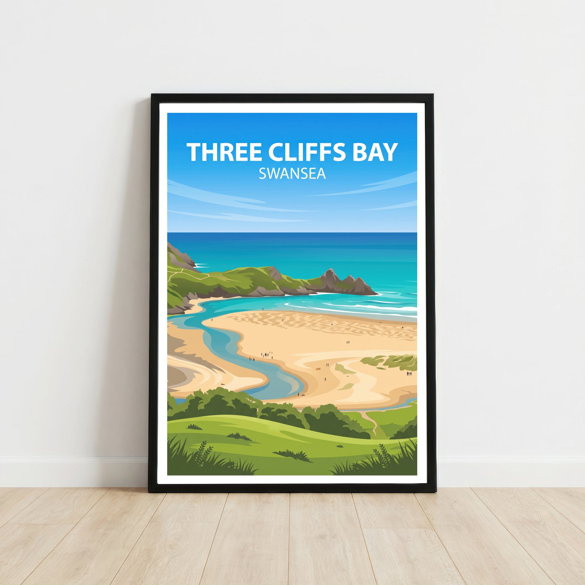 Three Cliffs Bay Swansea