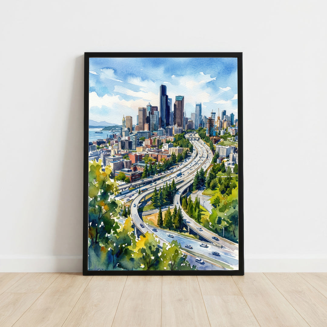 Seattle Skyline Washington