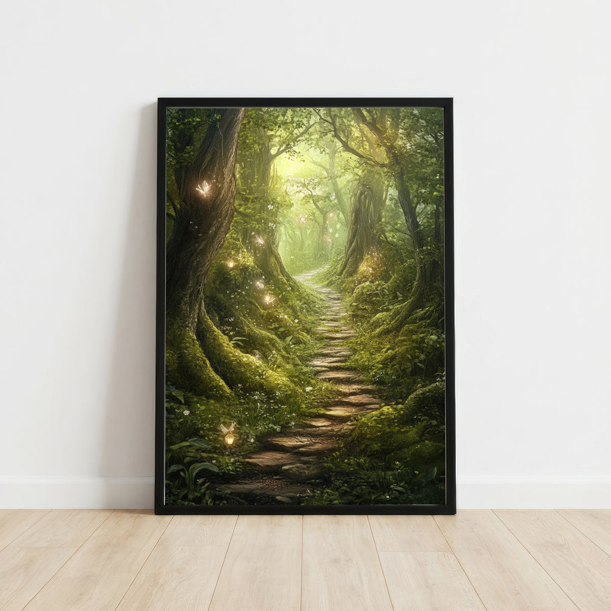 Enchanted Woodland Path Art Print