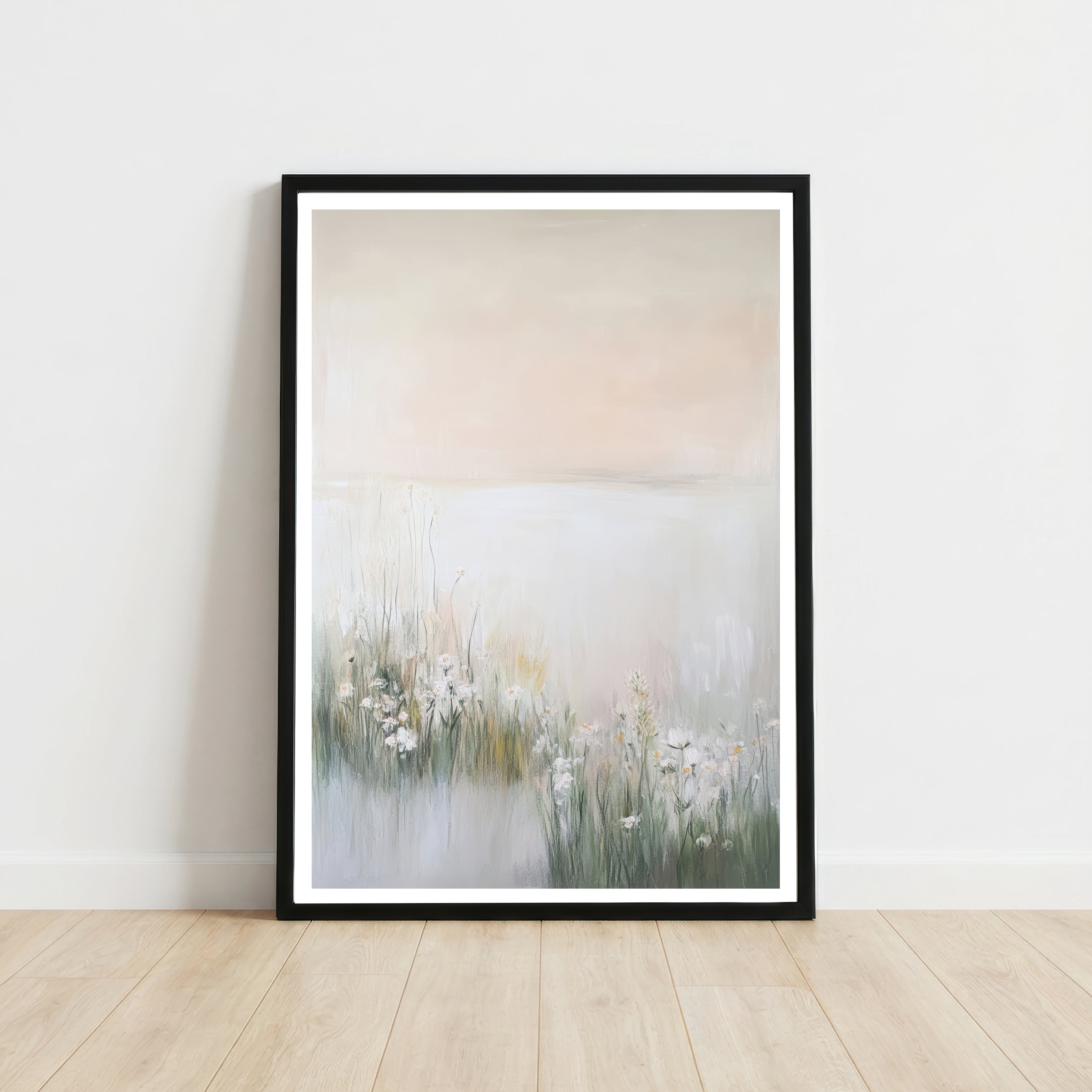 Soft Meadow Wildflower Art Print