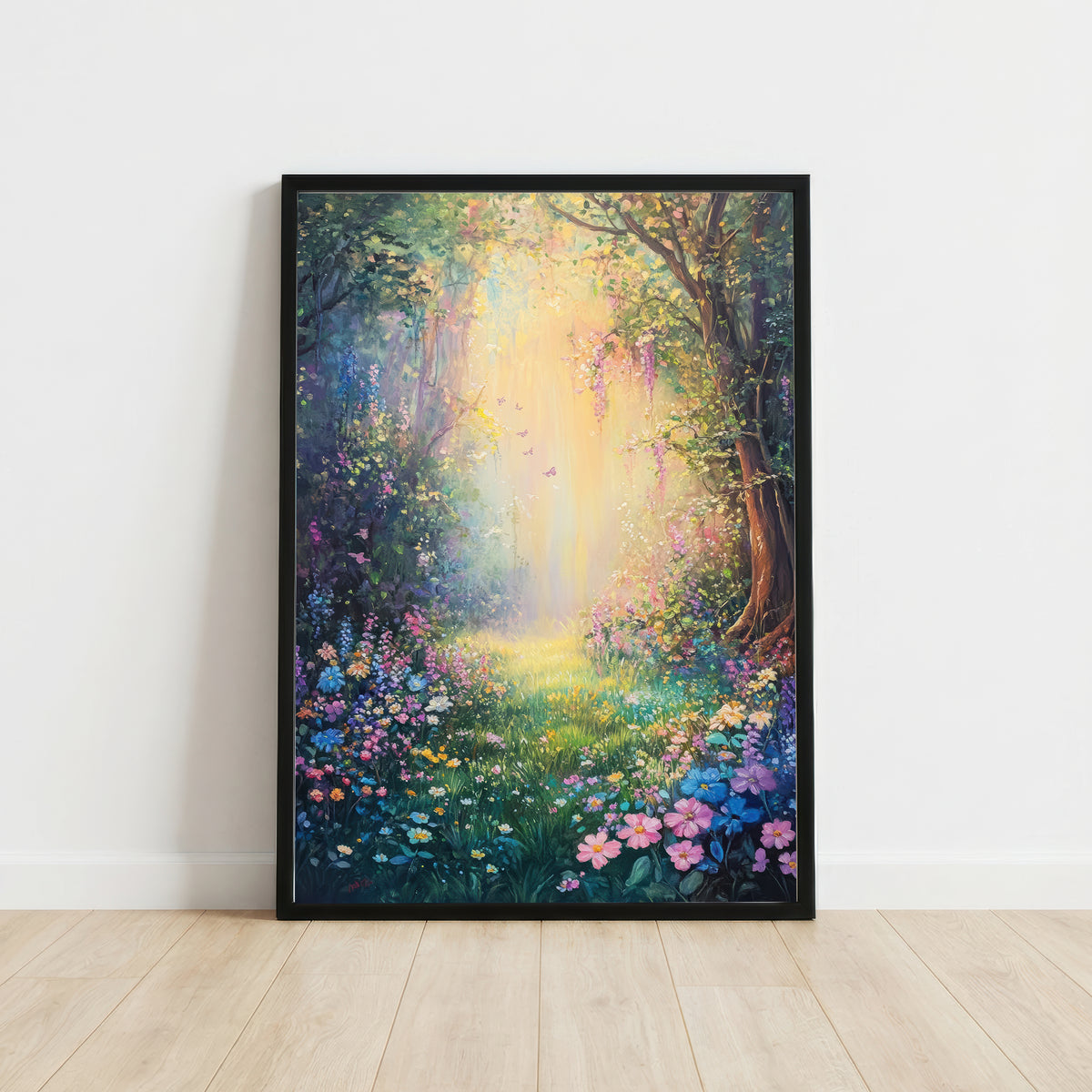 Enchanted Forest Flower Art Print