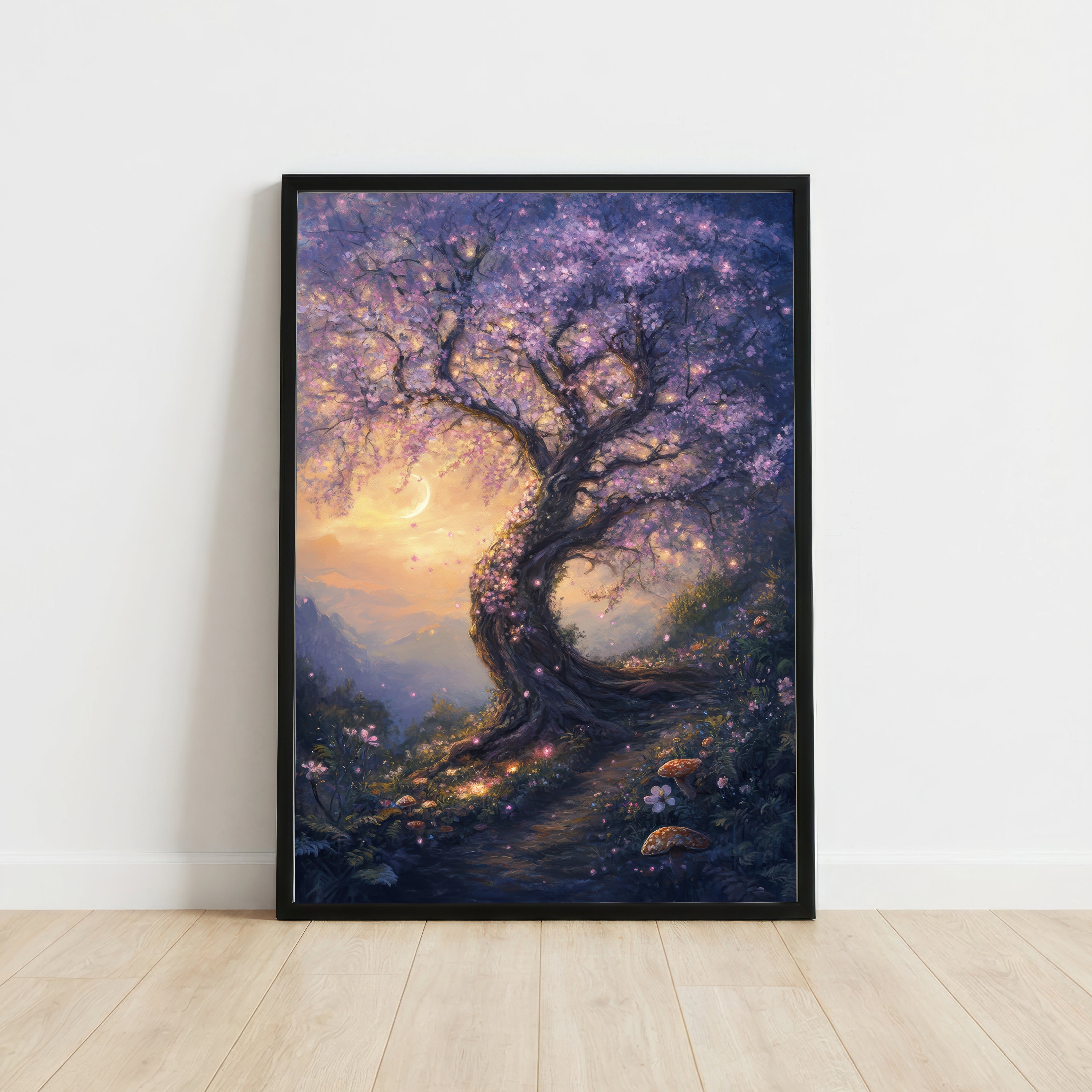 Enchanted Blossom Tree Art Print
