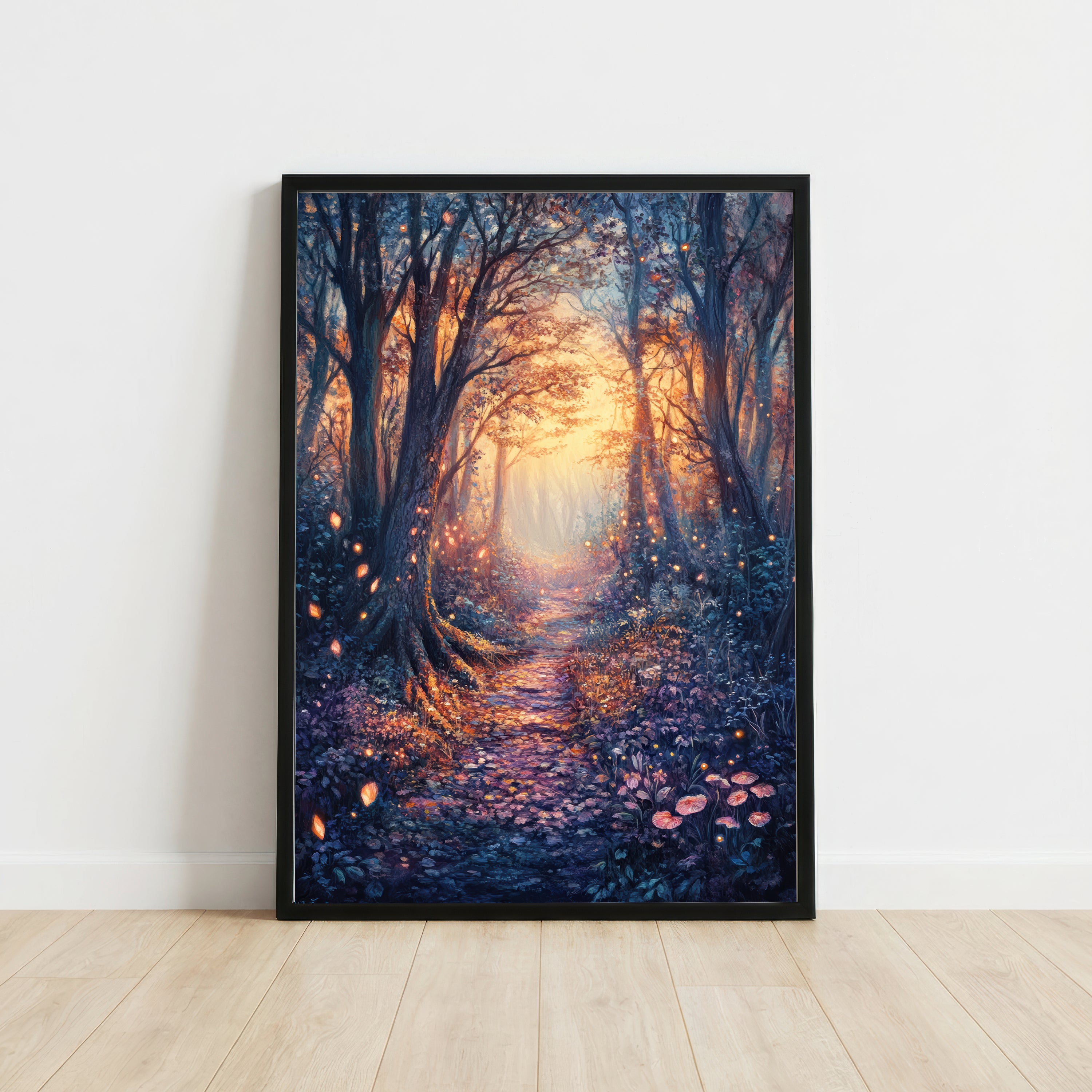 Enchanted Forest Path Art Print