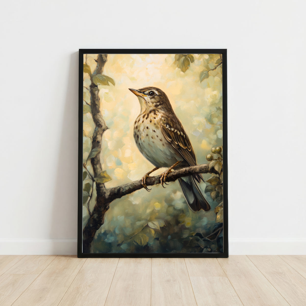 Speckled Songbird Art Print
