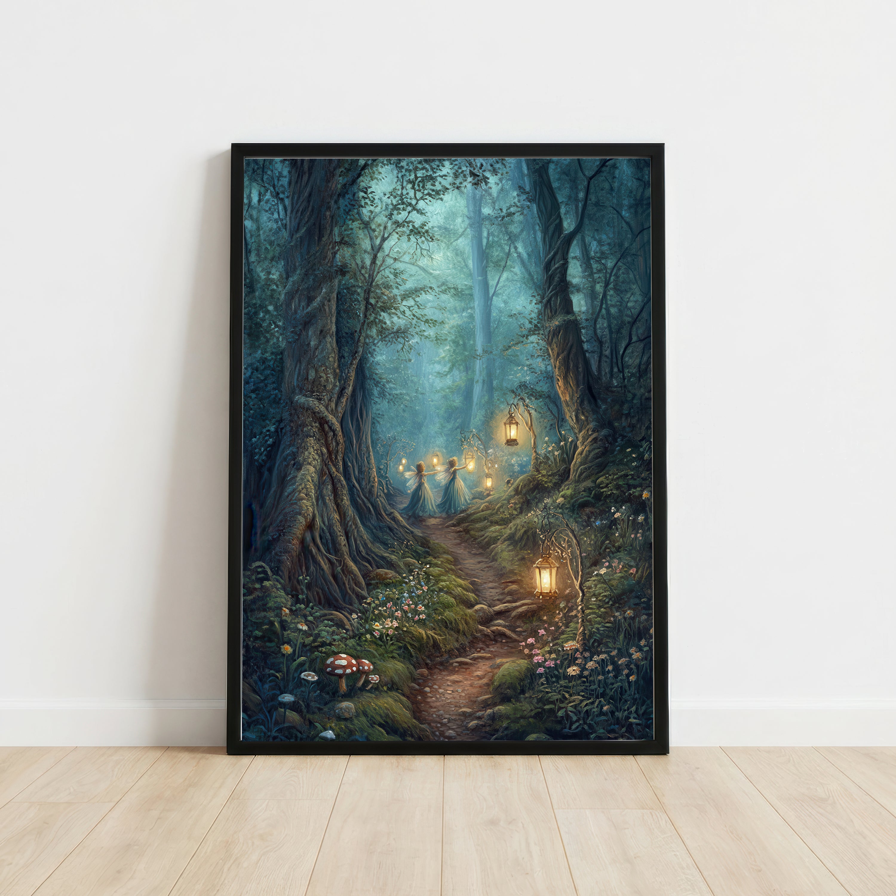 Enchanted Forest Fairy Art Print