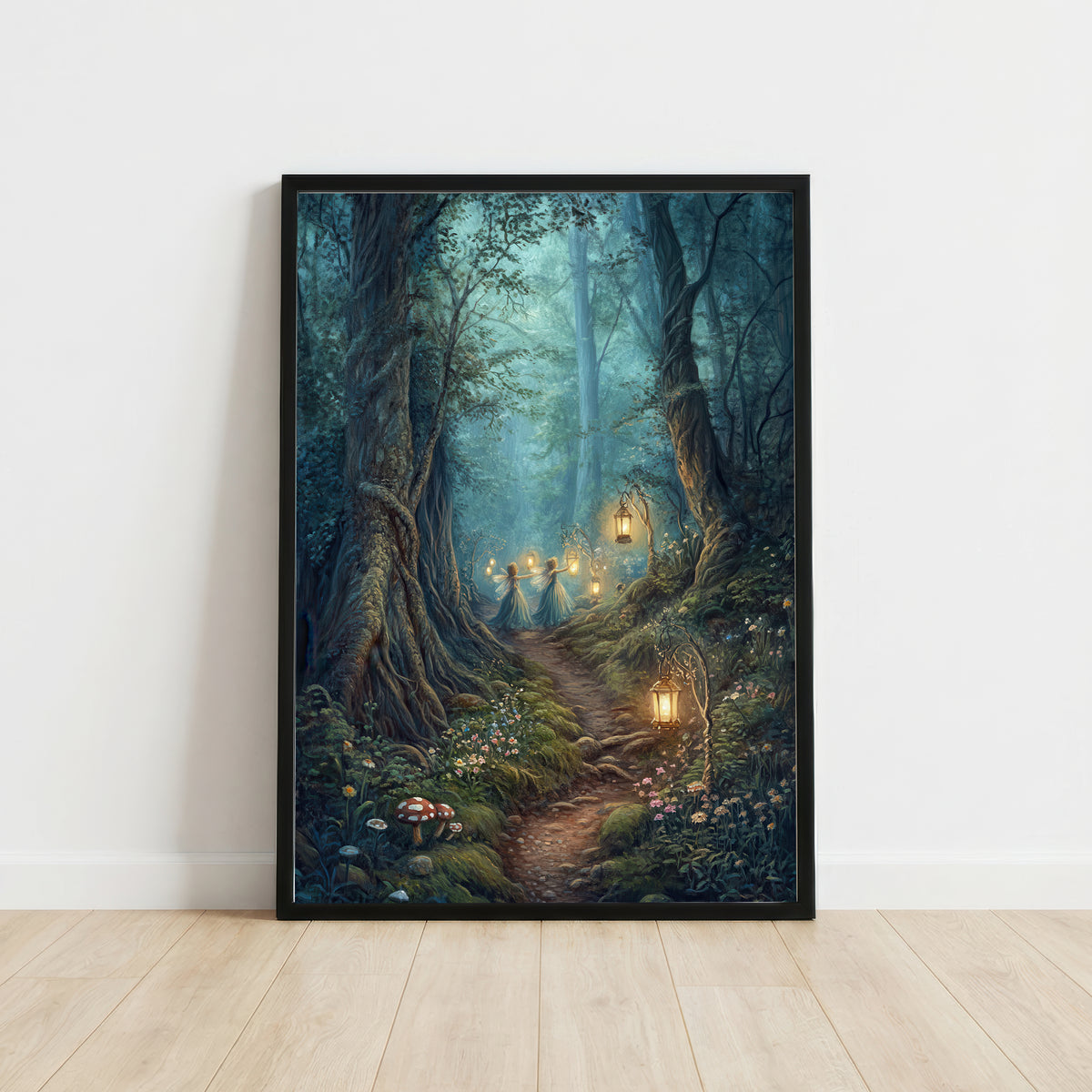 Enchanted Forest Fairy Art Print