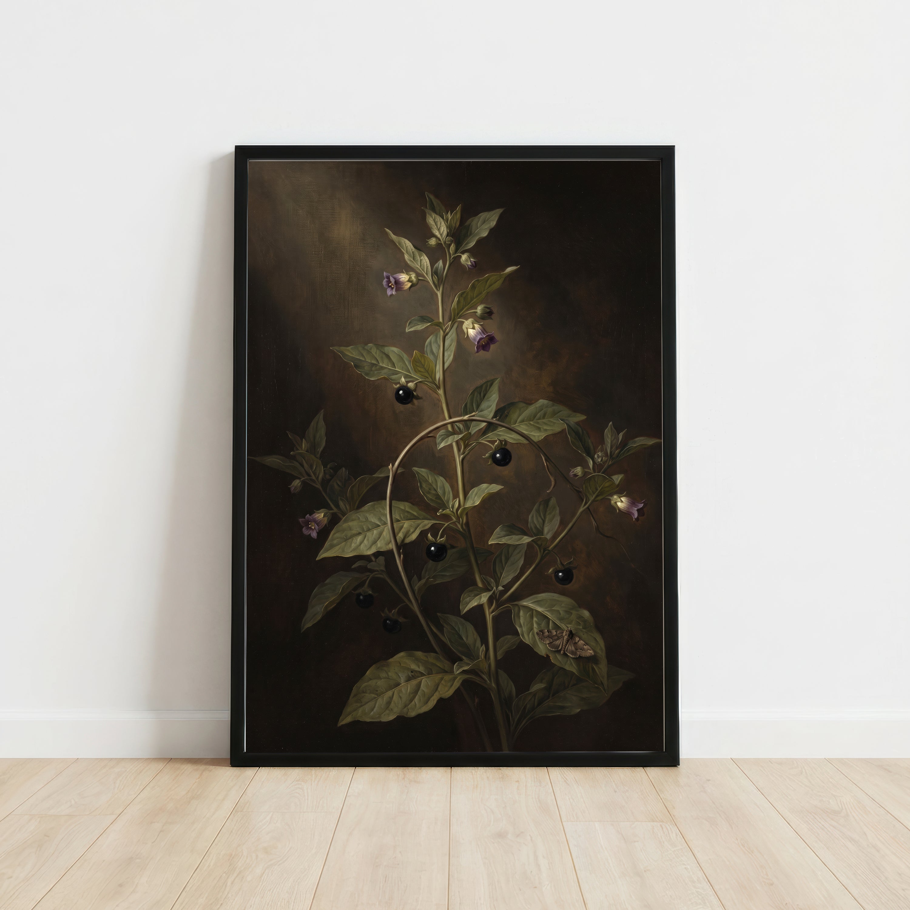 Deadly Nightshade Botanical Art Print