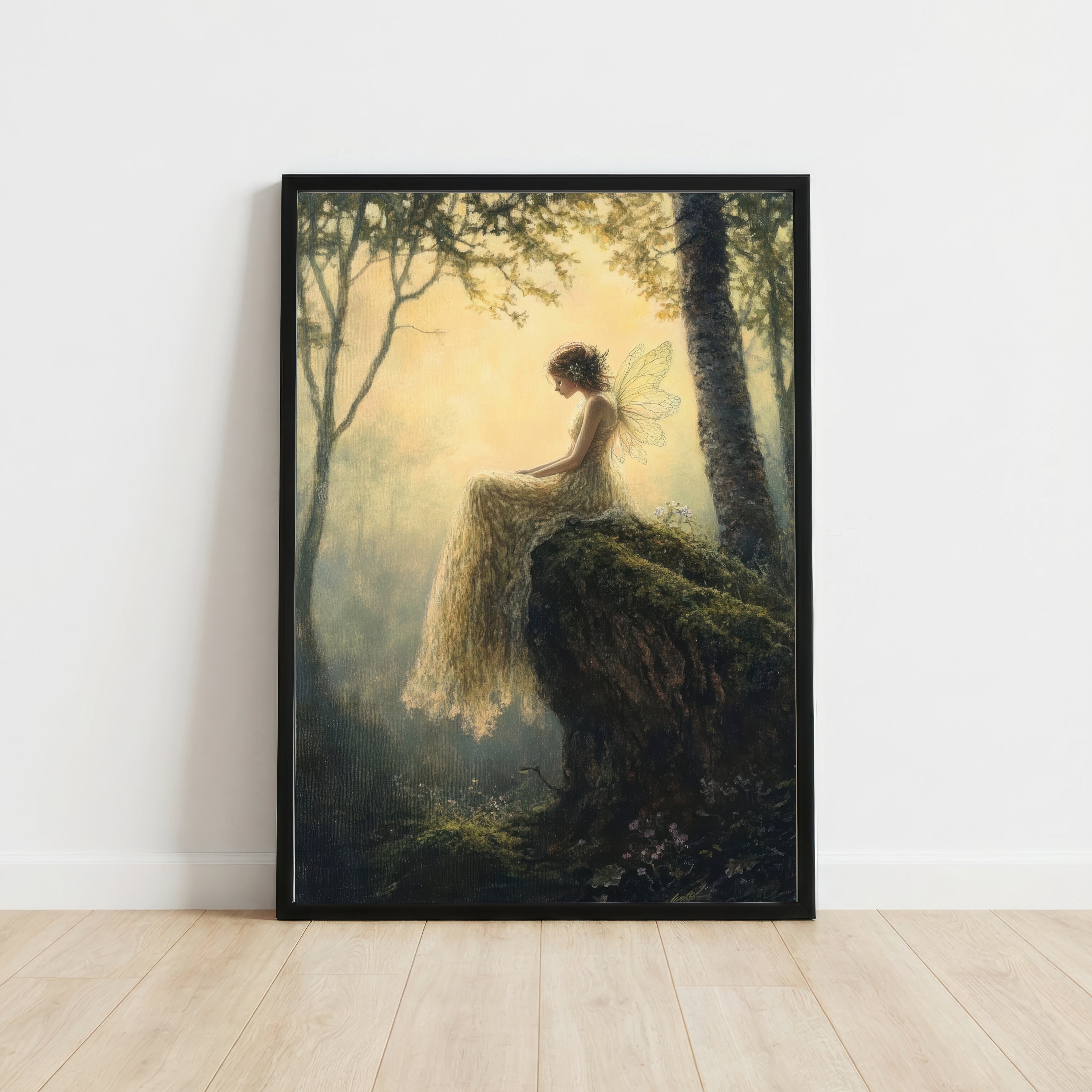 Woodland Fairy Fantasy Art Print
