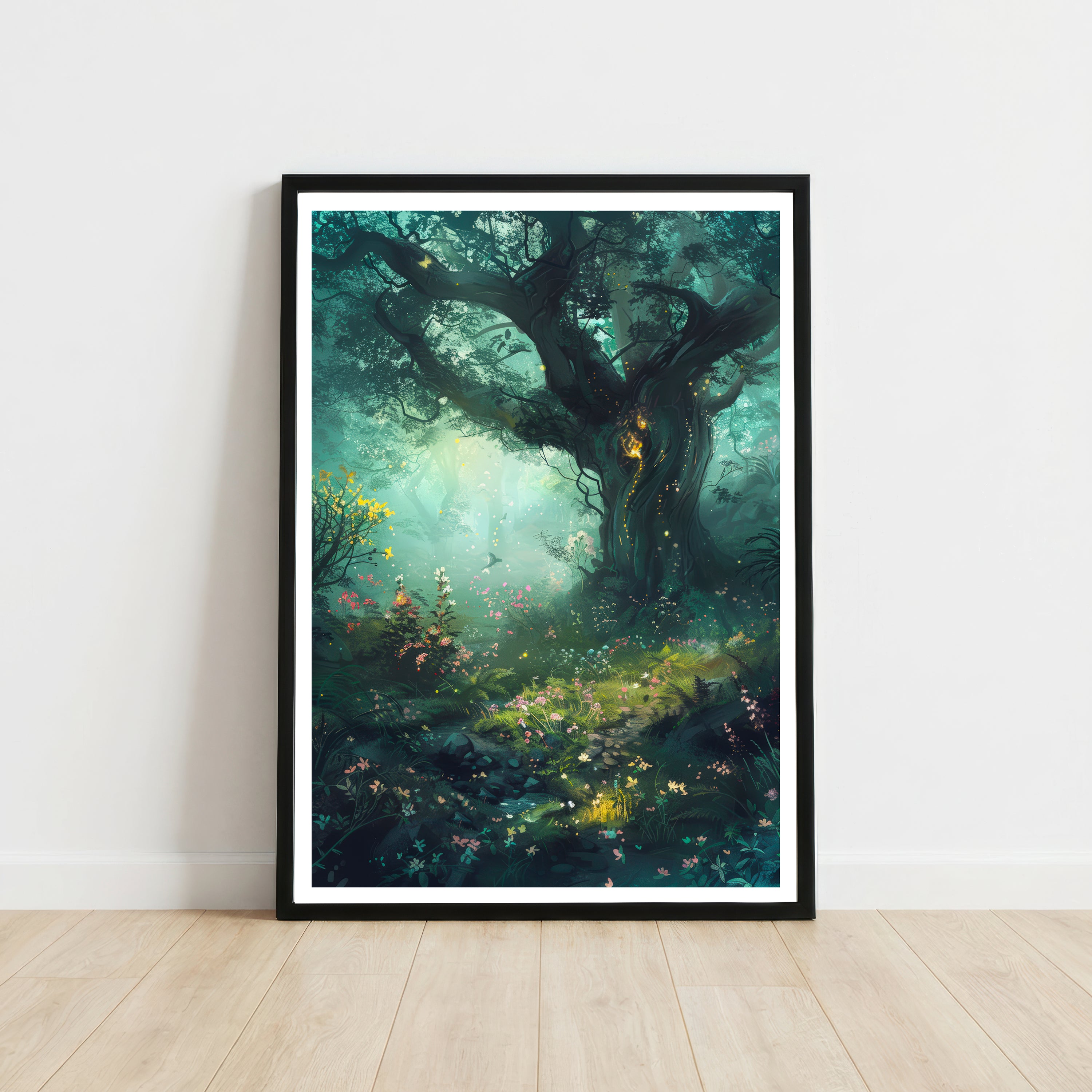 Enchanted Forest Tree Art Print