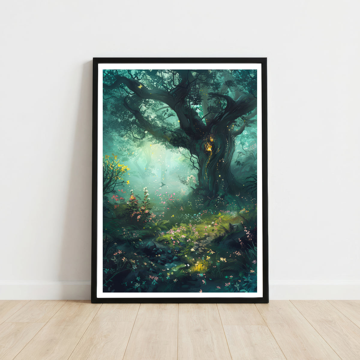 Enchanted Forest Tree Art Print