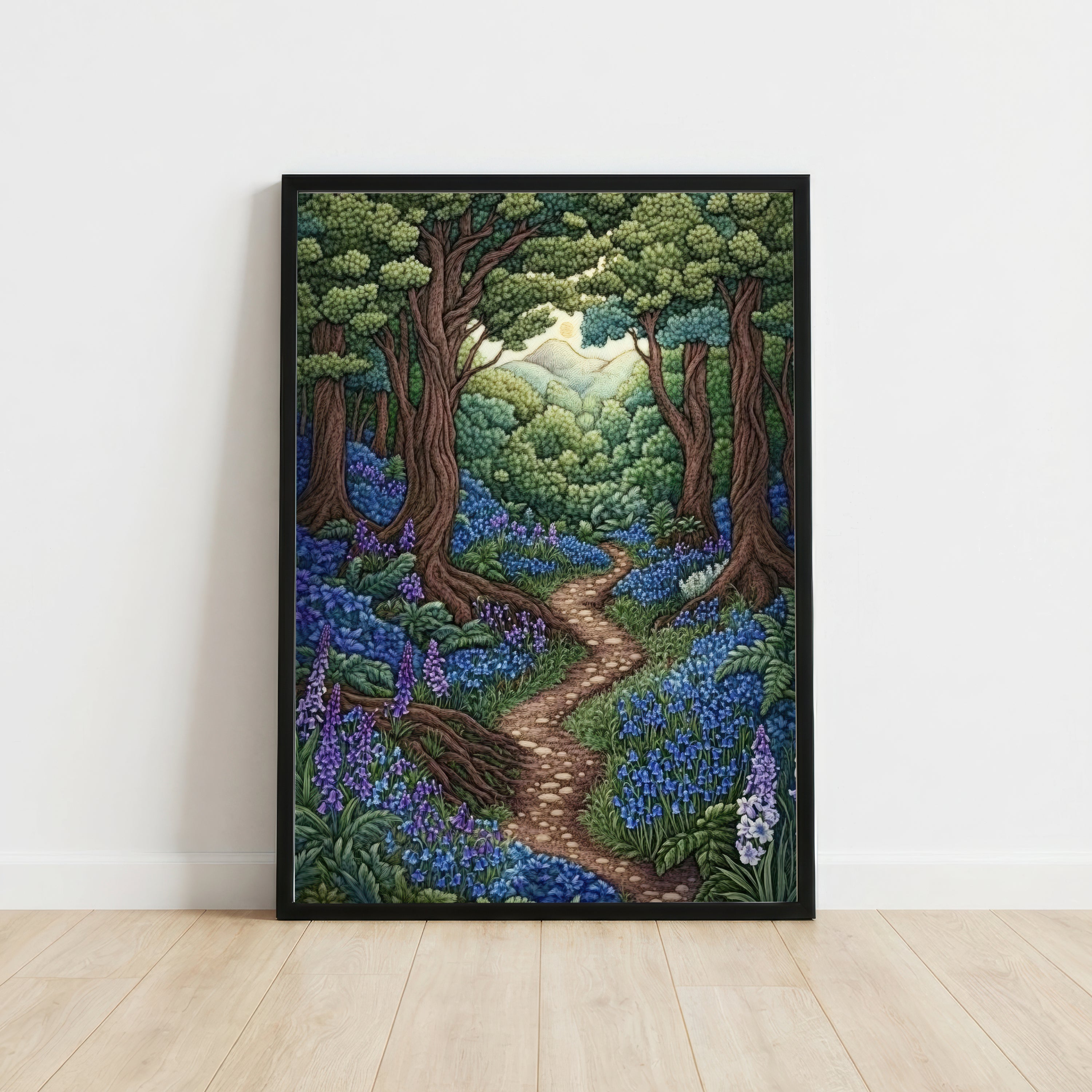 Enchanted Woodland Path Art Print