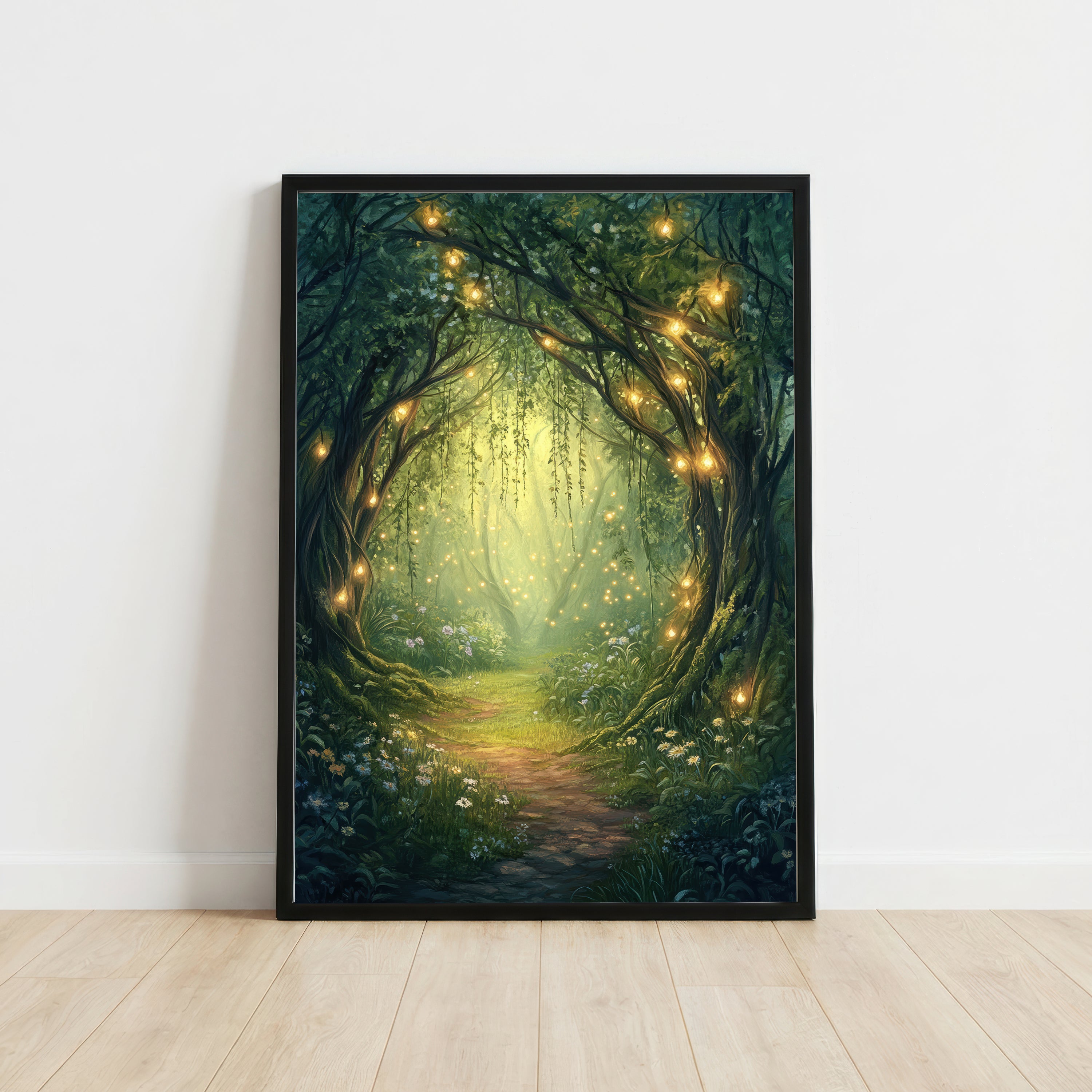 Enchanted Forest Path Art Print