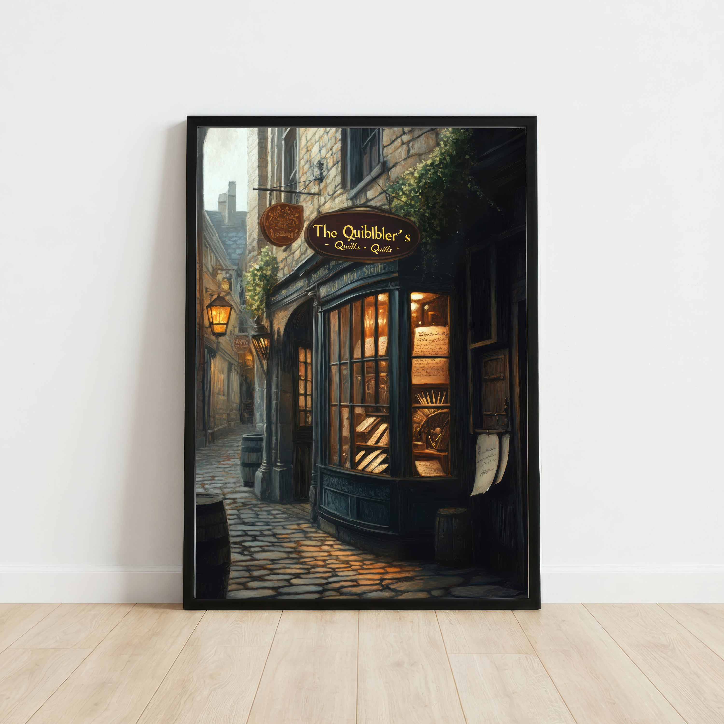 Magical Quill Shop Art Print
