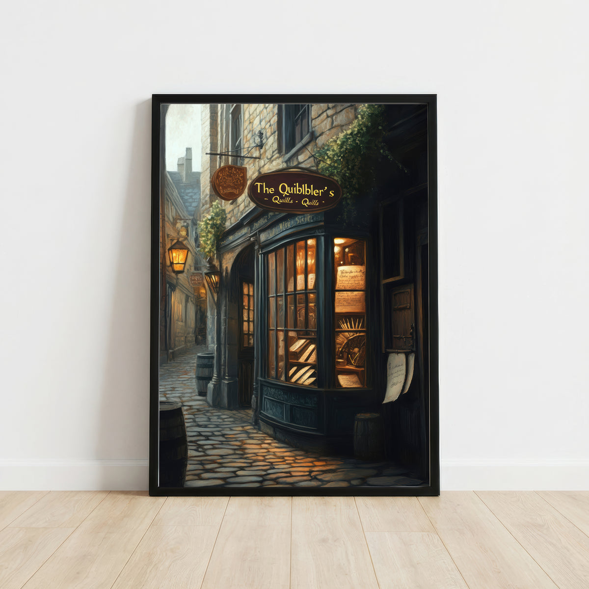 Magical Quill Shop Art Print