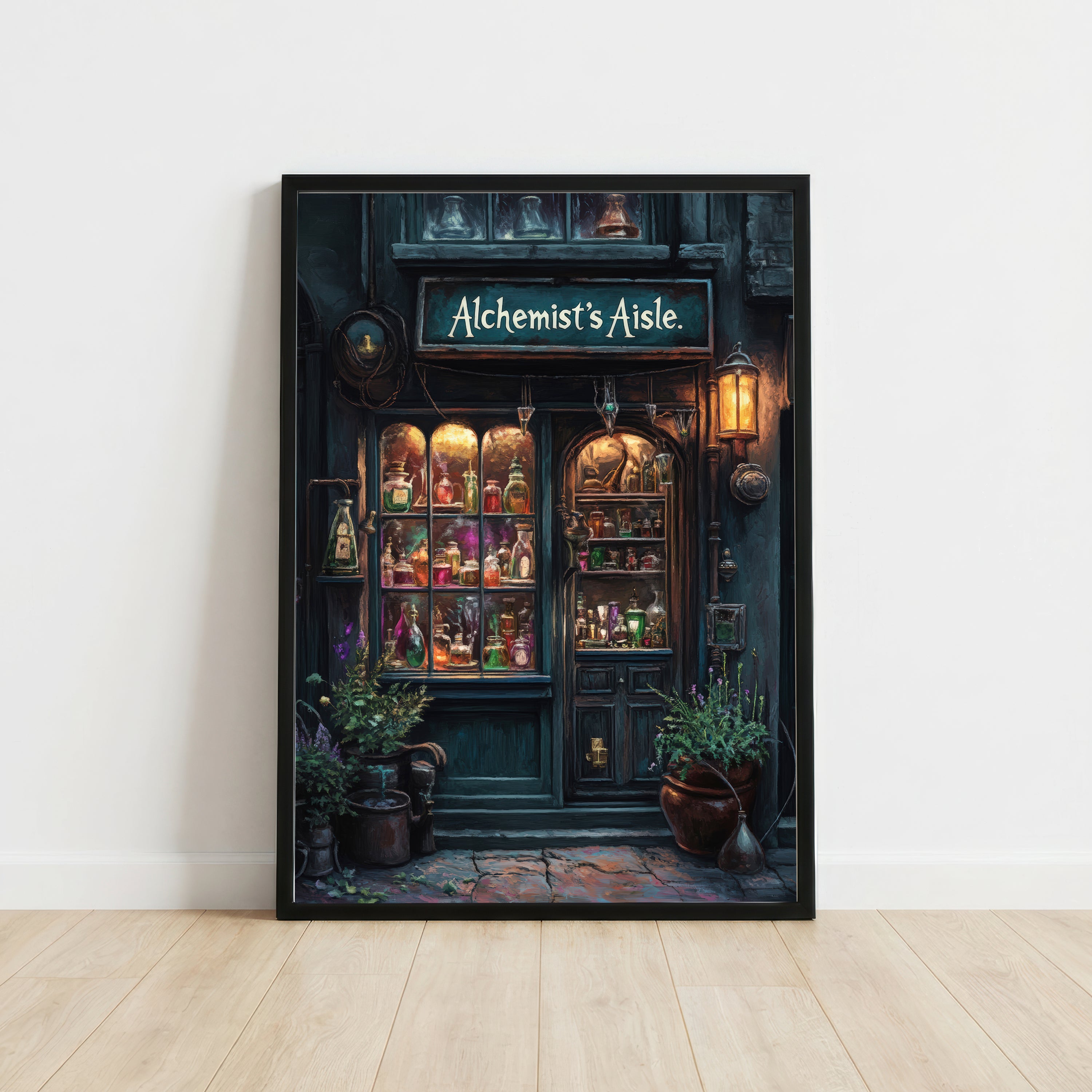 Alchemist's Apothecary Art Print