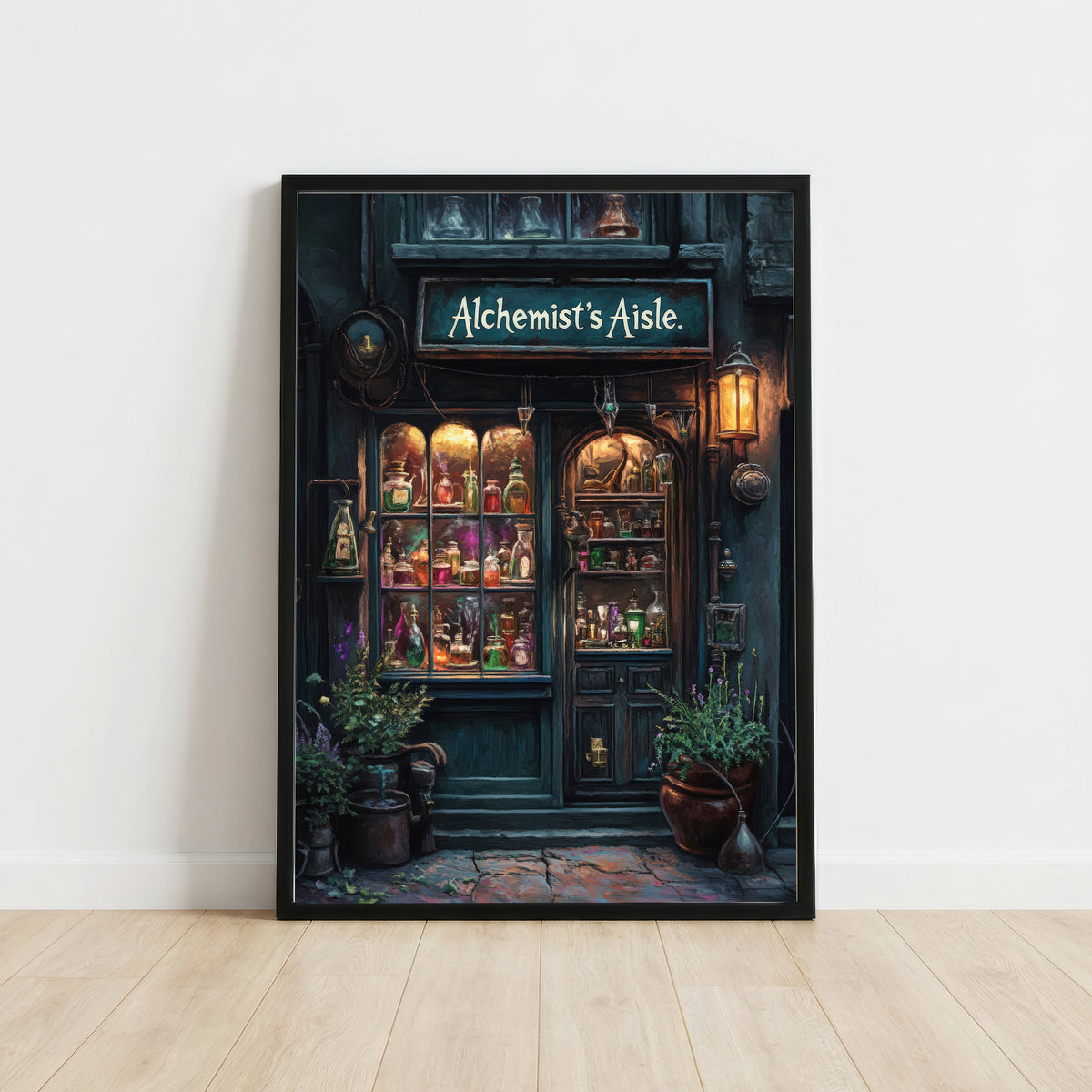 Alchemist's Apothecary Art Print