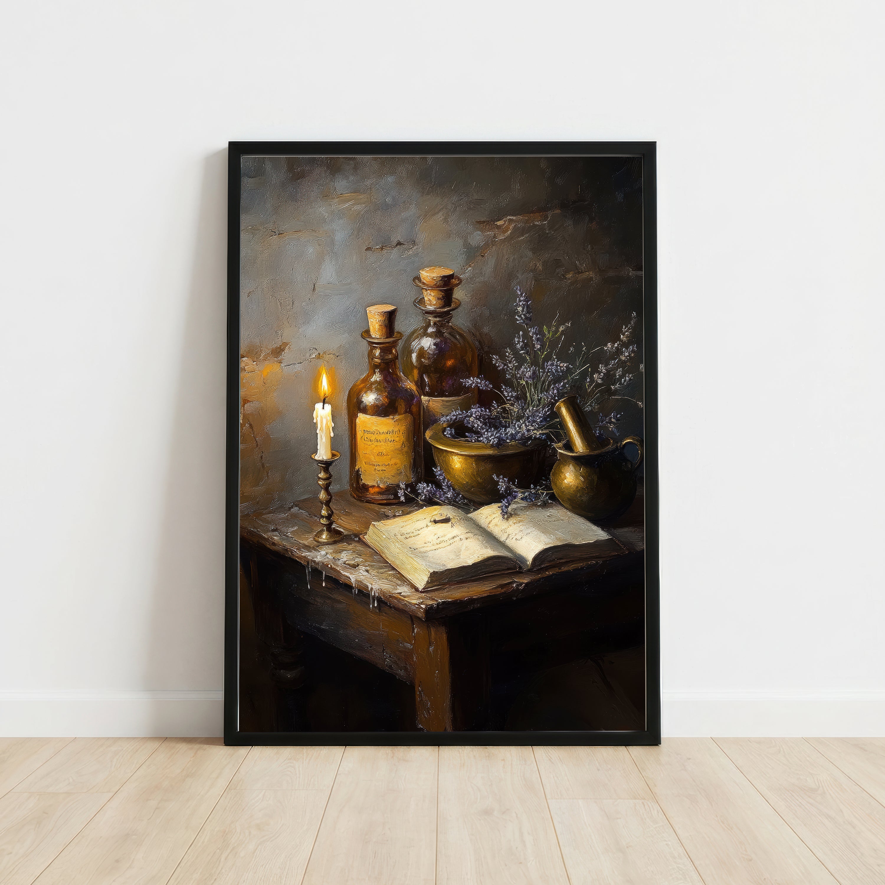 Alchemist Still Life Art Print