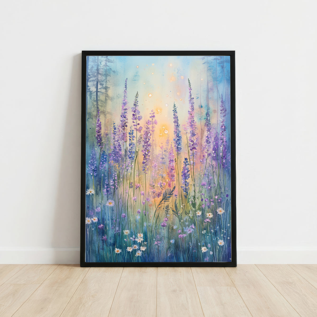 Dreamy Wildflower Meadow Art Print