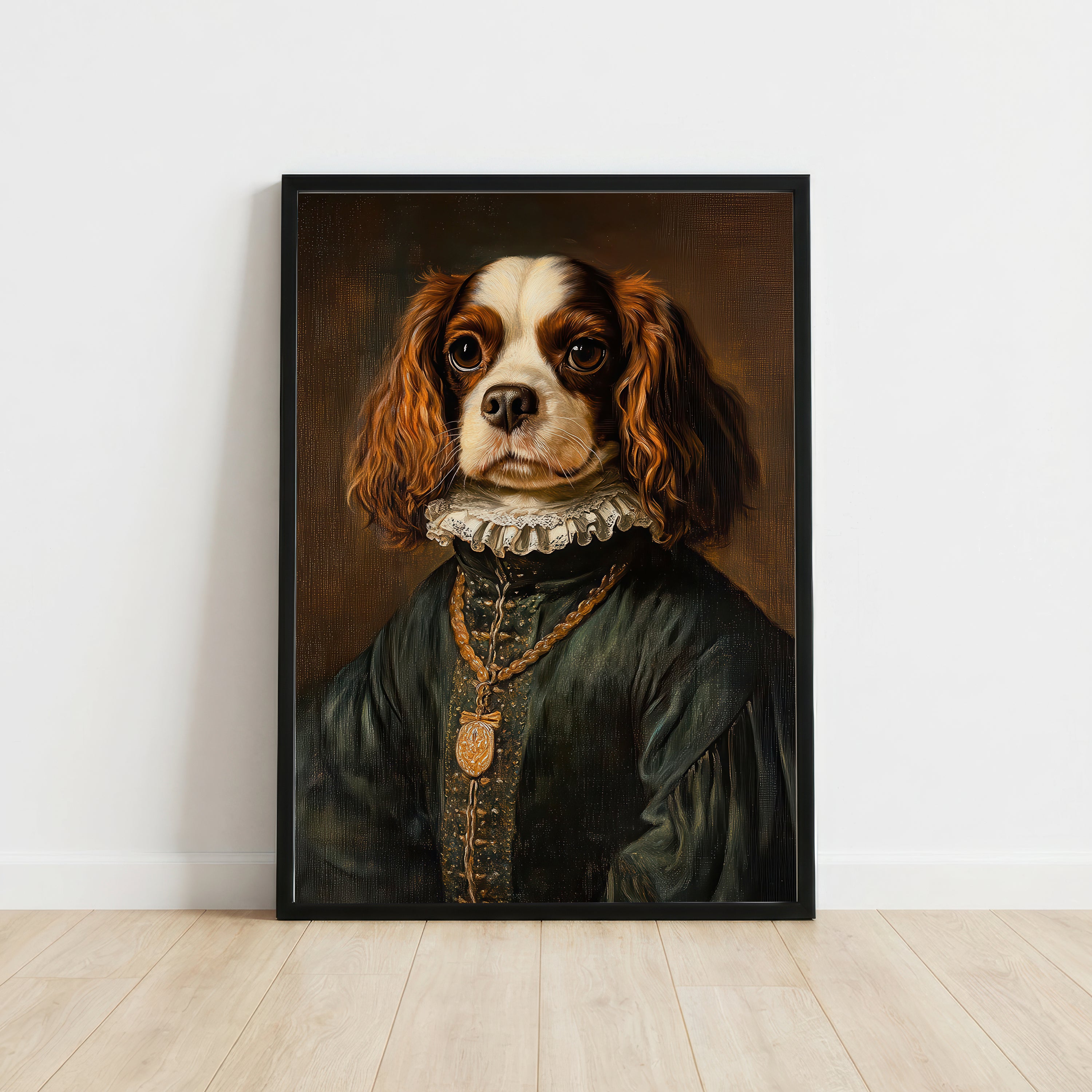 Cavalier Spaniel Gentleman Art Print