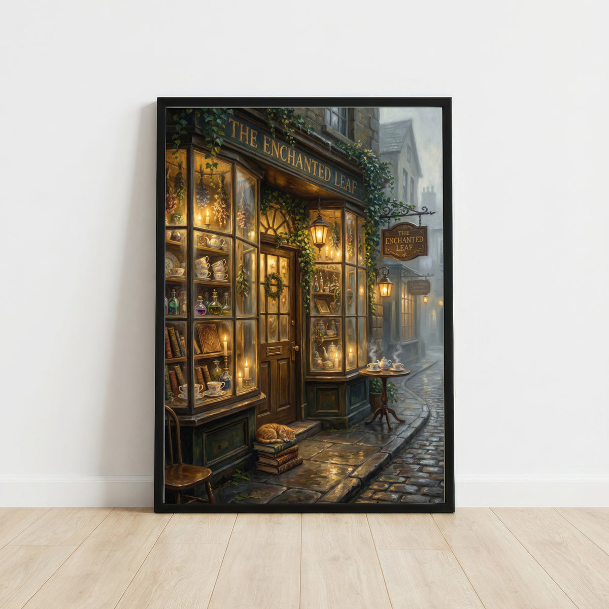 Enchanted Tea Shop Art Print
