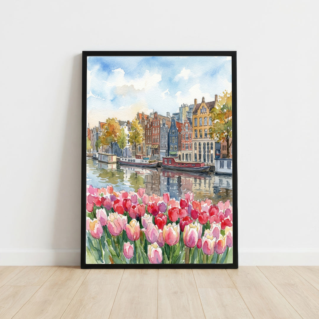 Amsterdam Canal Houses Netherlands