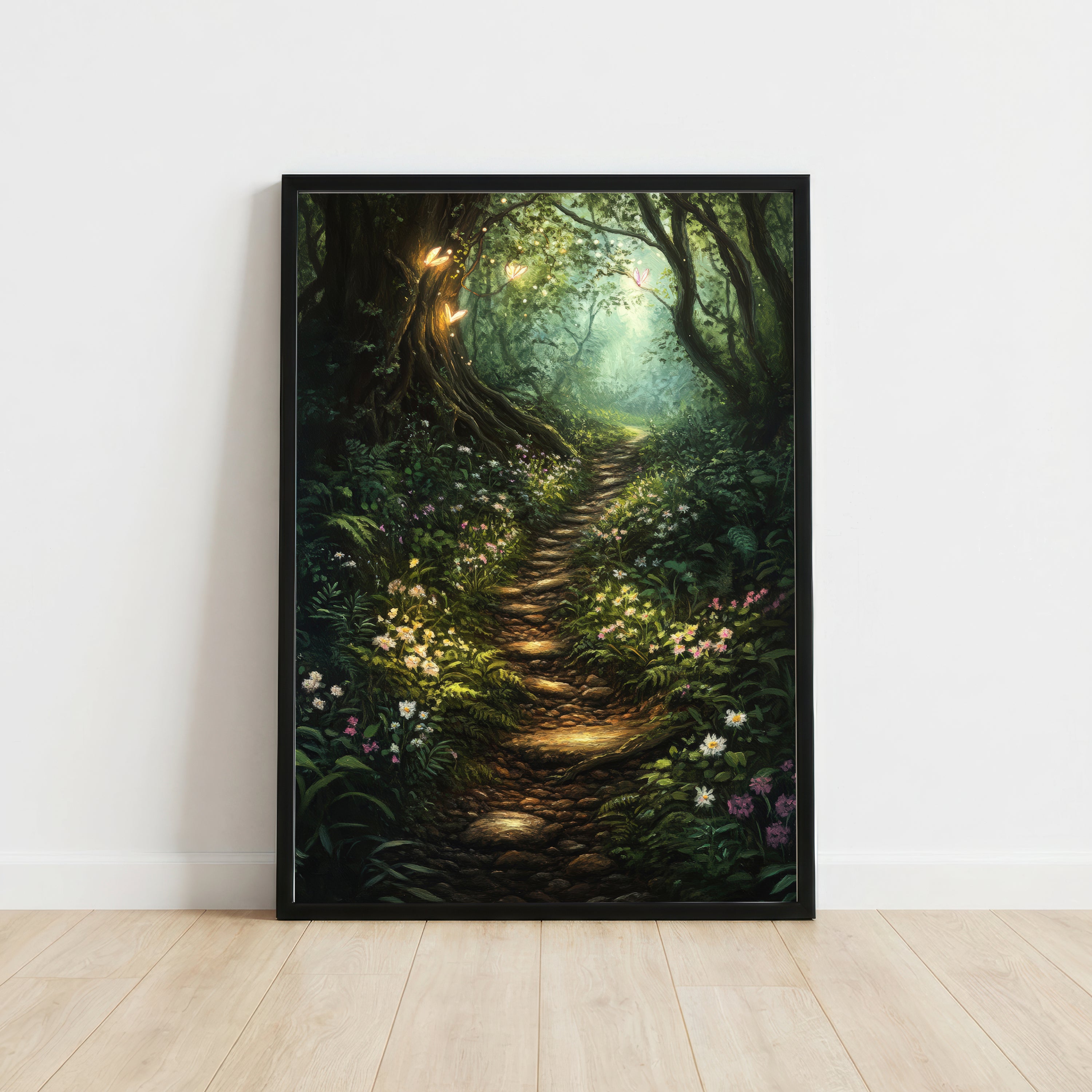 Enchanted Forest Path Art Print