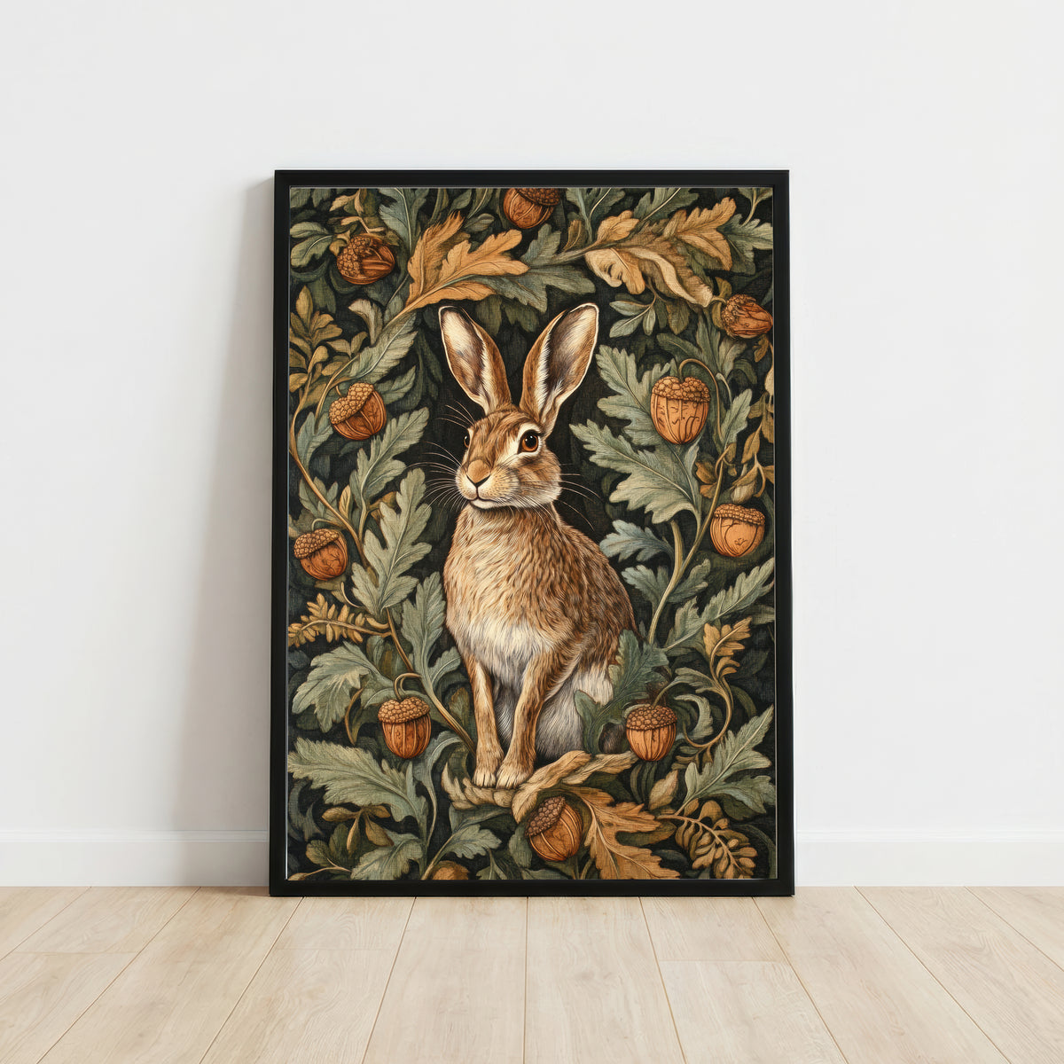 Woodland Hare Art Print